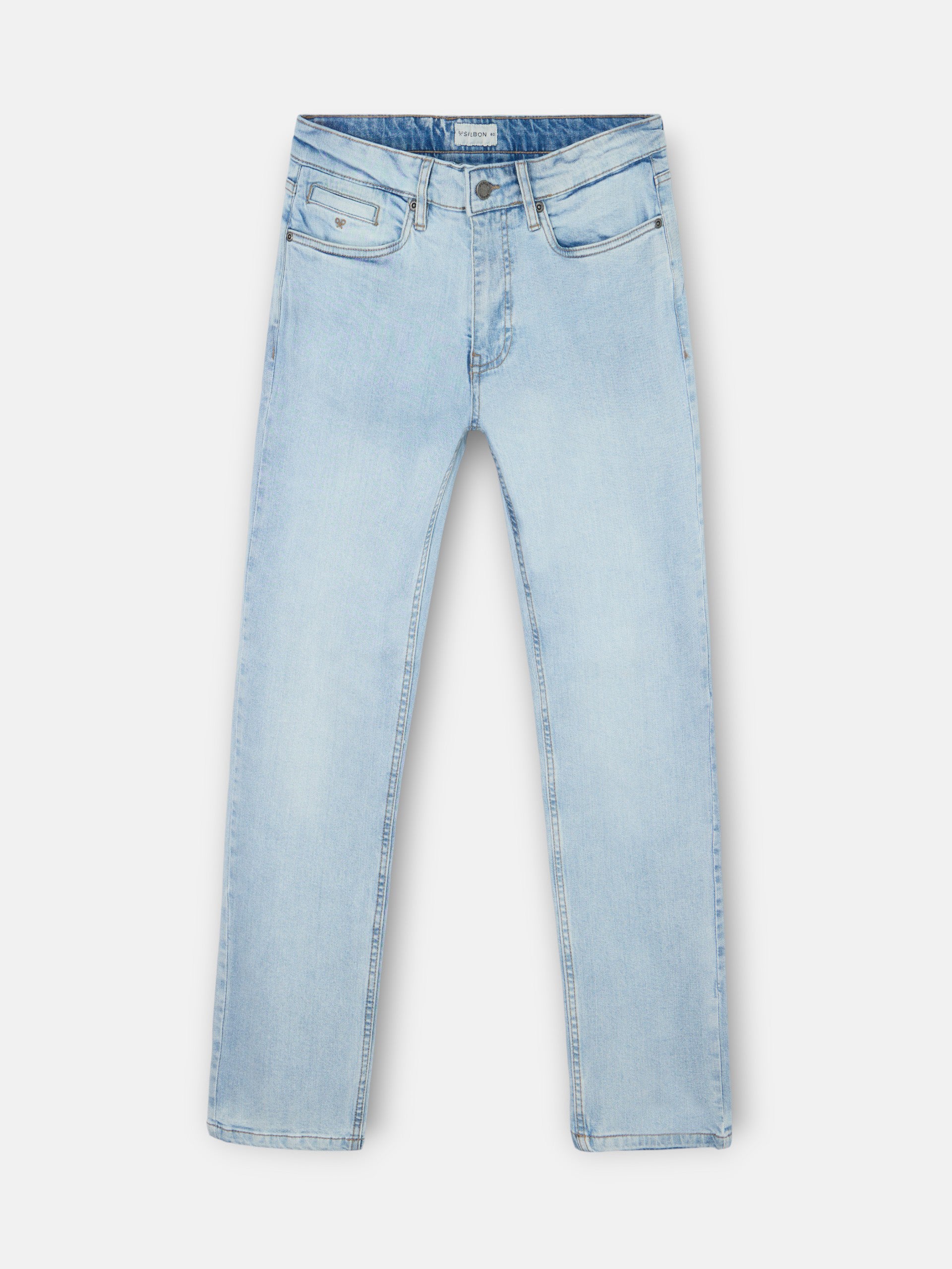 Pantalon sport denim azul claro - Image 8