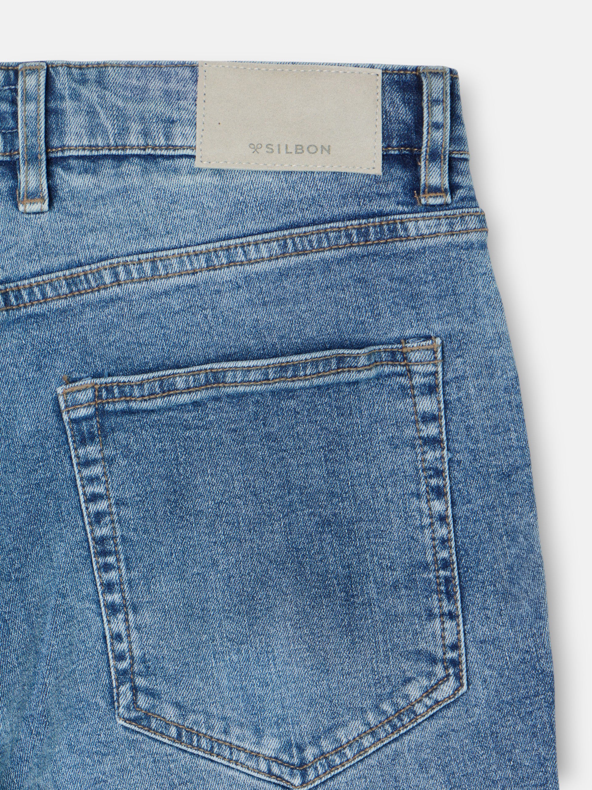 Pantalon sport denim azul medio - Image 8