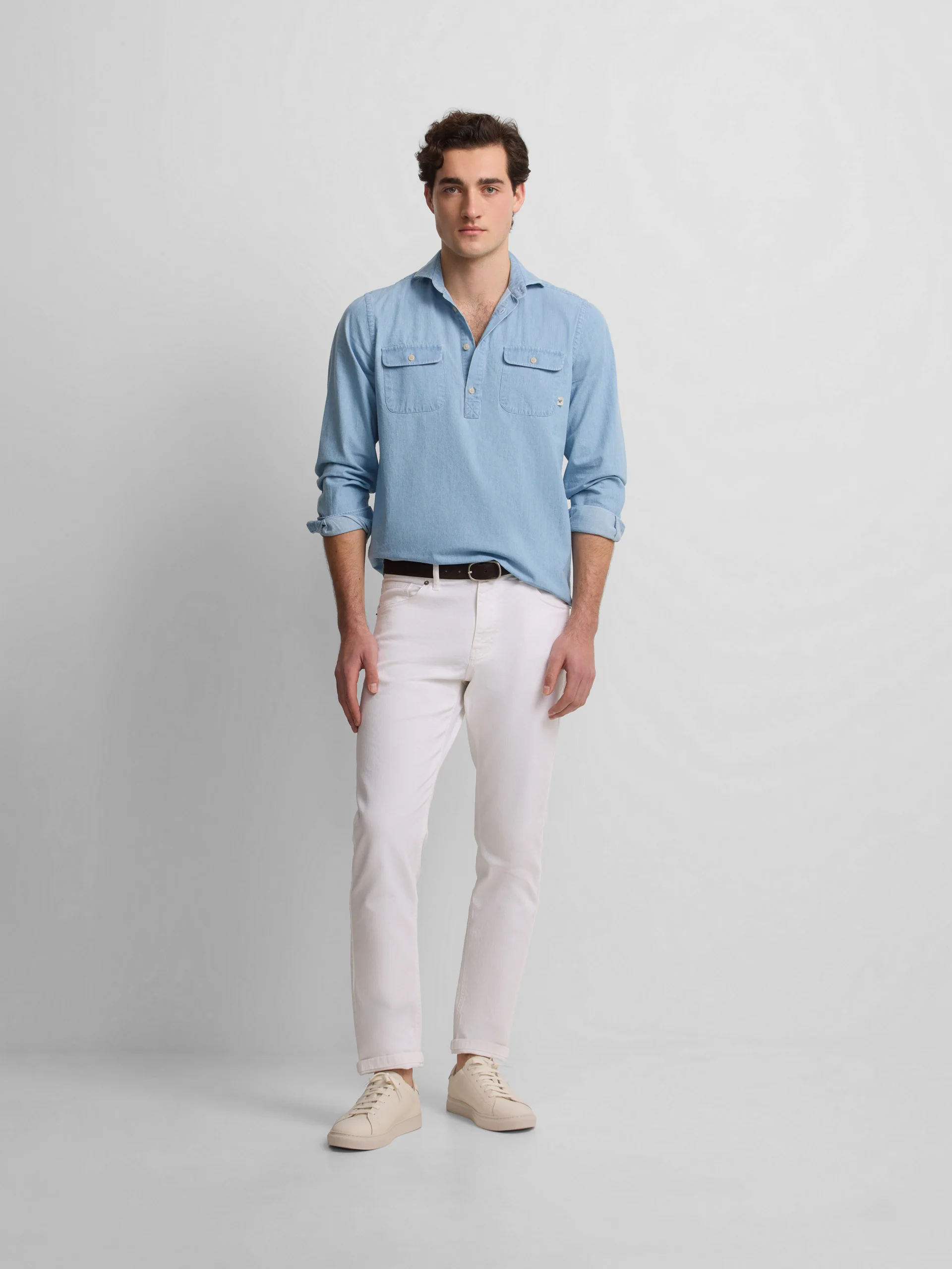 Pantalon sport denim cruise blanco - Image 3