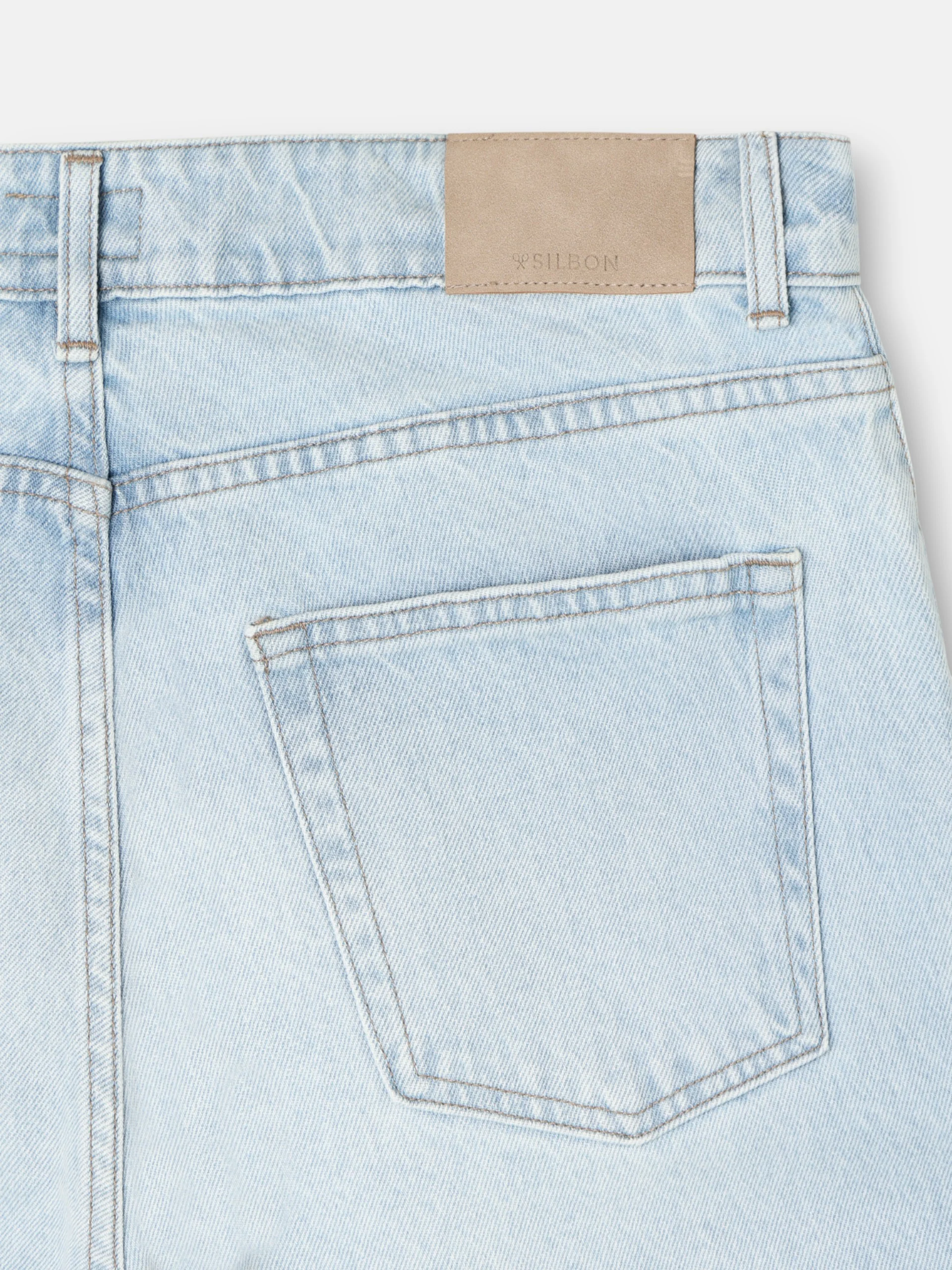 Pantalon sport denim tapered azul claro - Image 9
