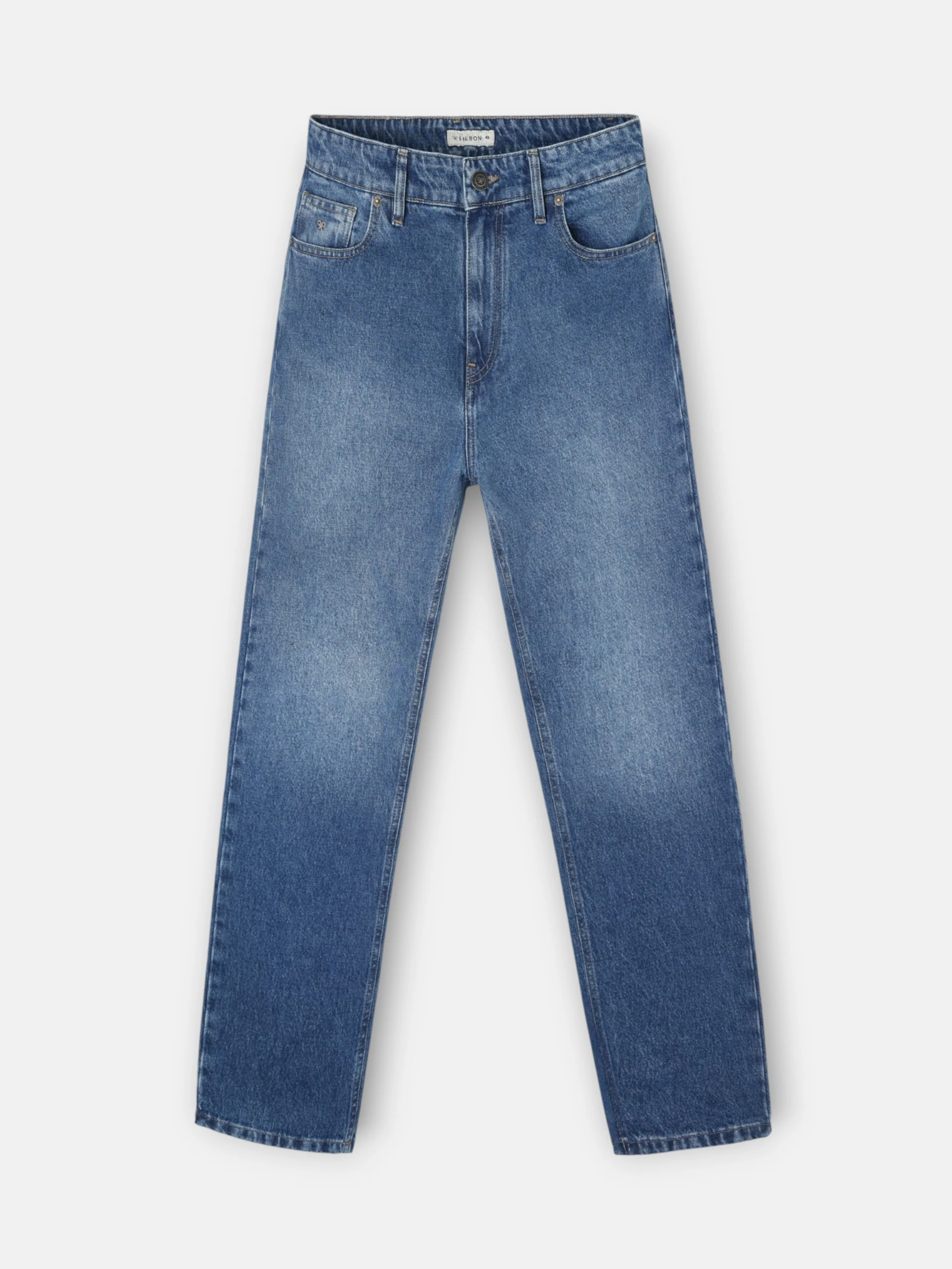 Pantalon sport denim tapered azul oscuro - Image 6