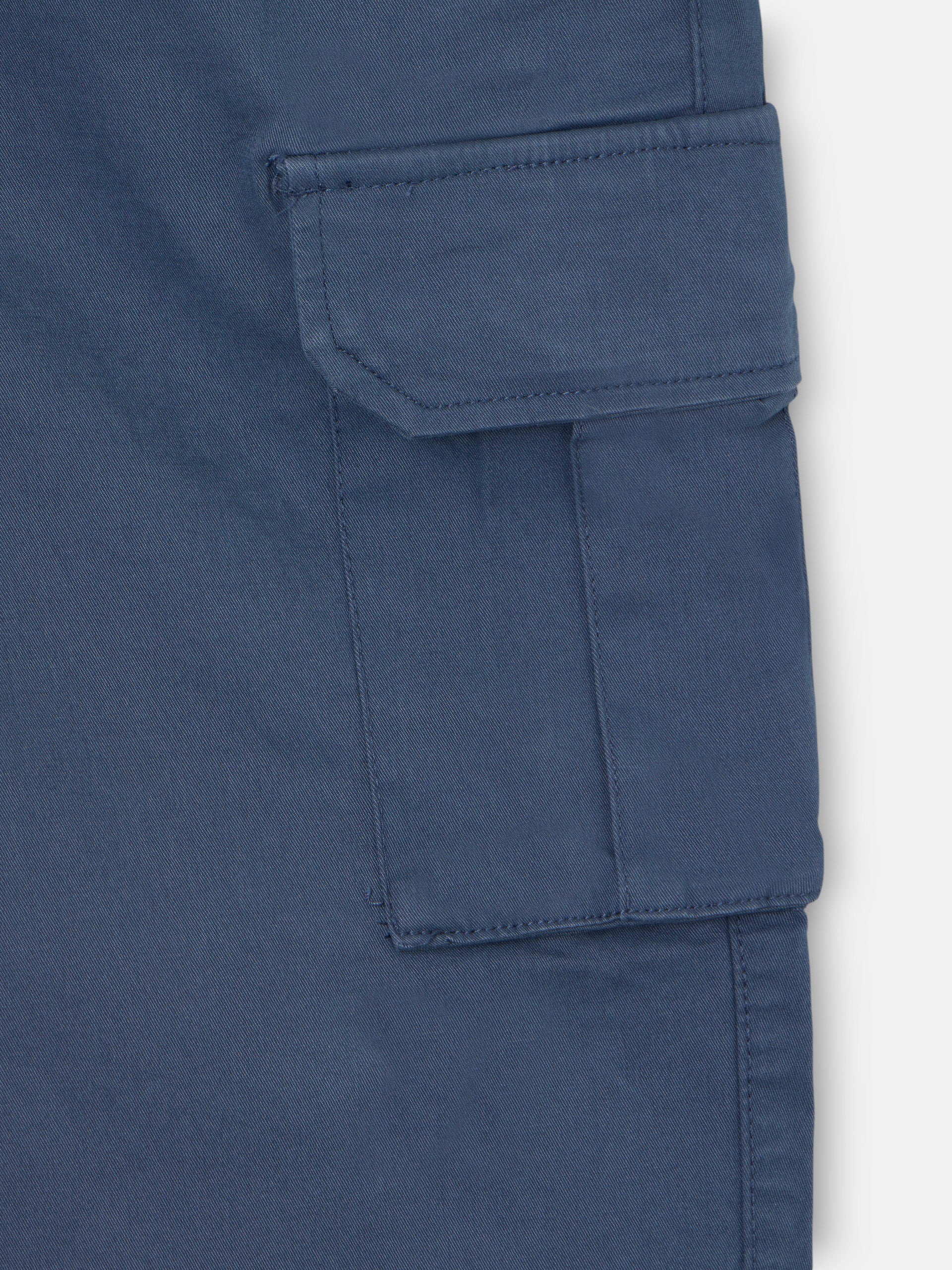 Pantalon sport jogger cargo azul indigo - Image 8