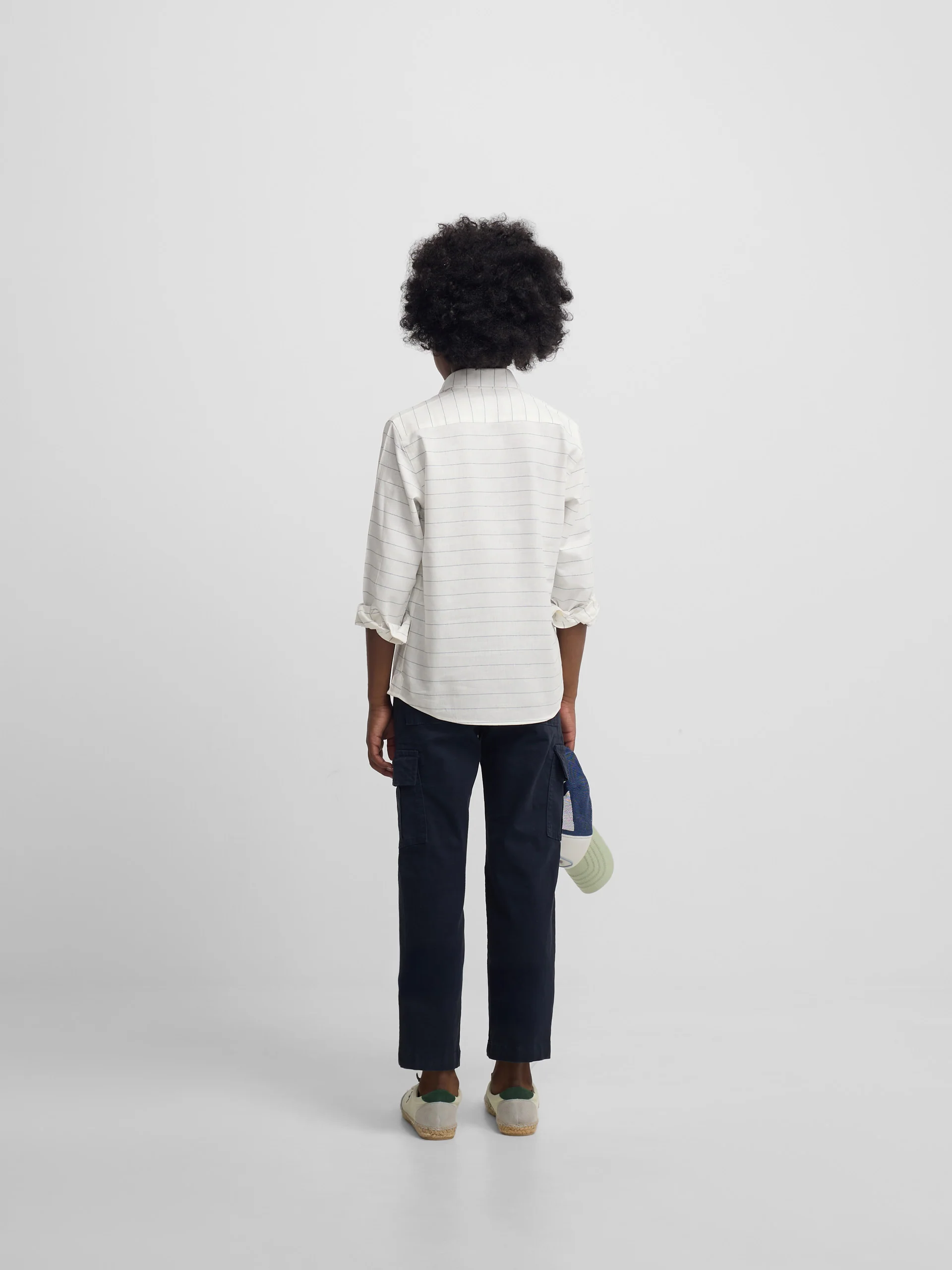 Pantalon sport kids cargo azul navy - Image 4