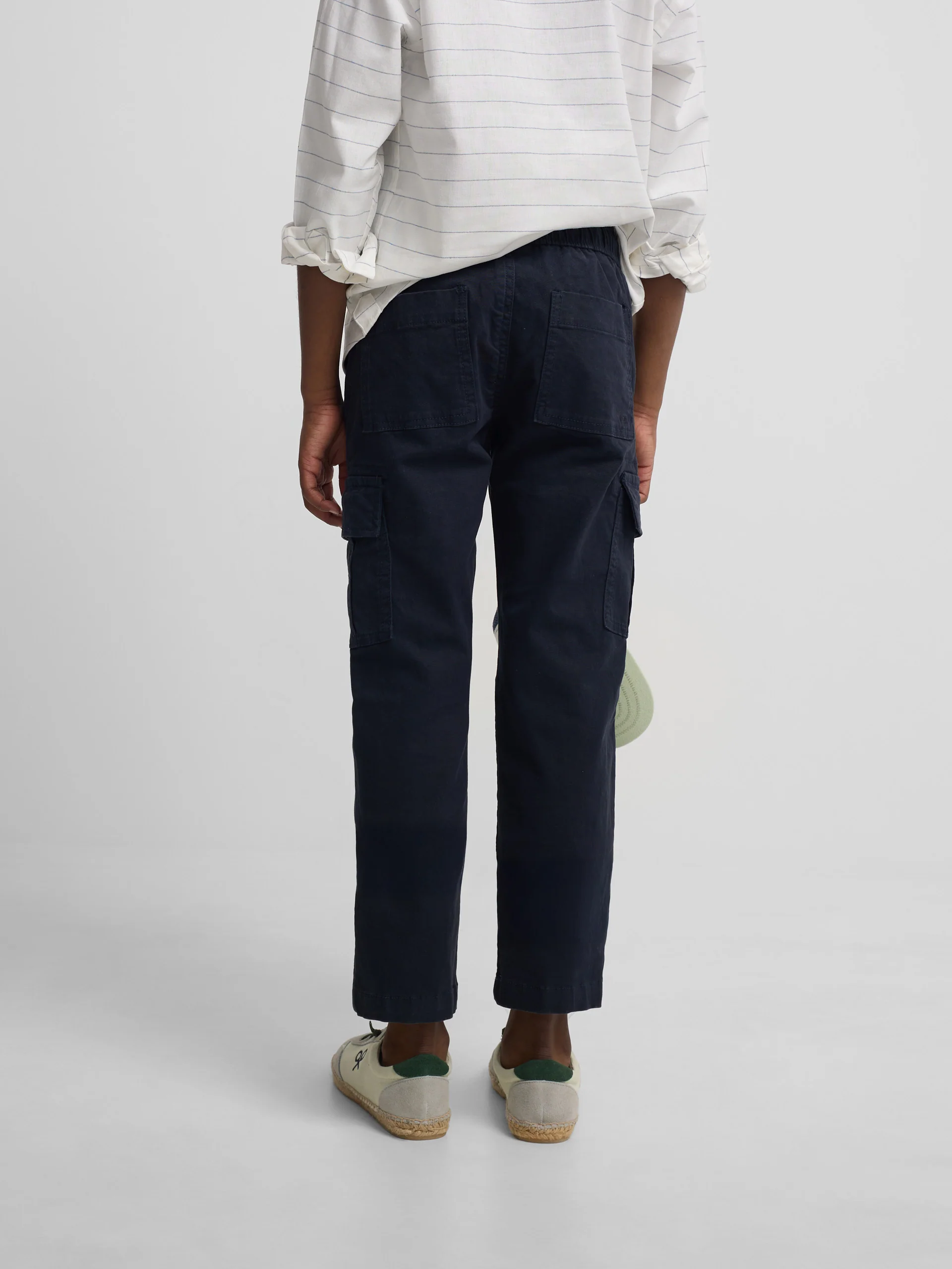 Pantalon sport kids cargo azul navy - Image 6