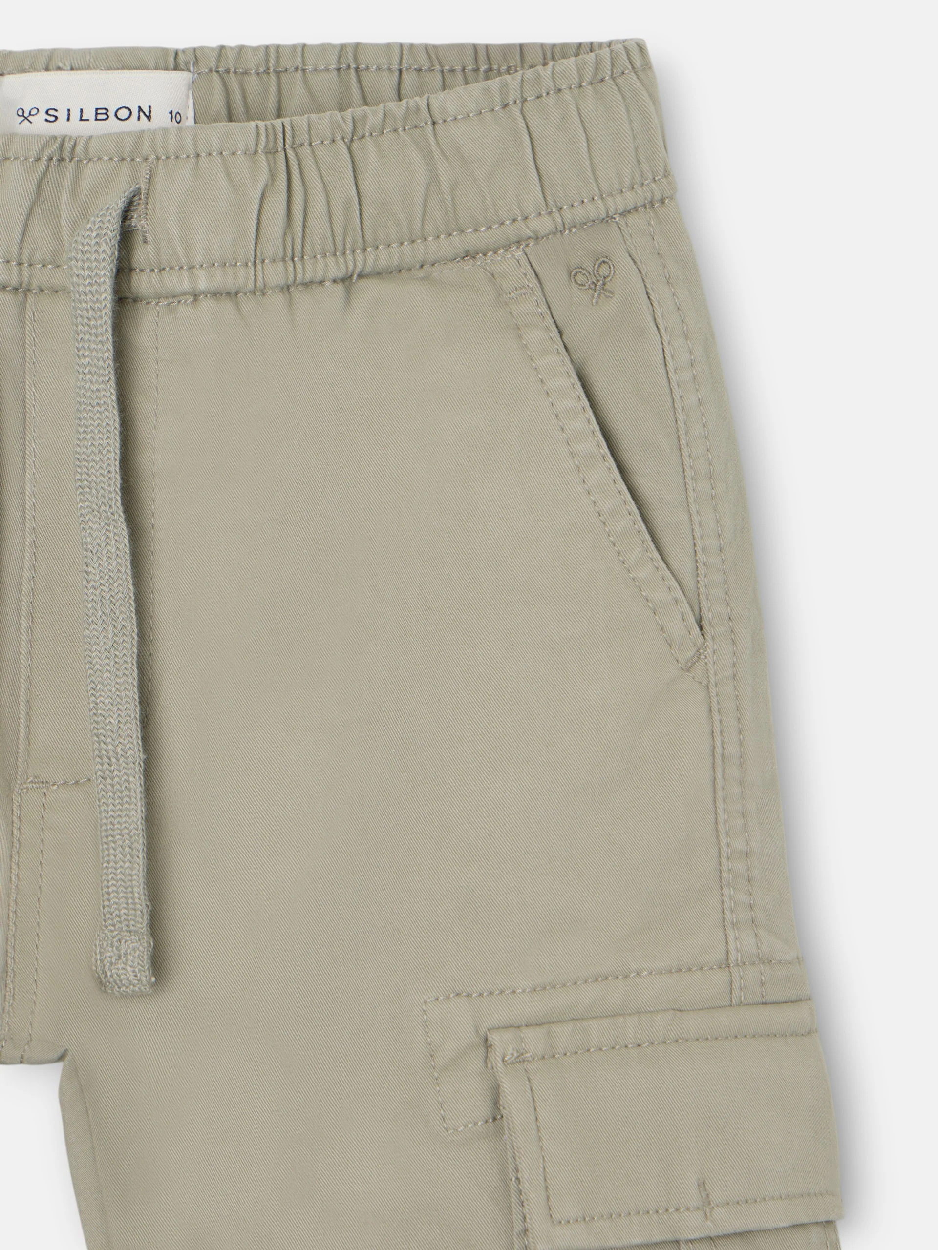 Pantalon sport kids cargo verde - Image 2