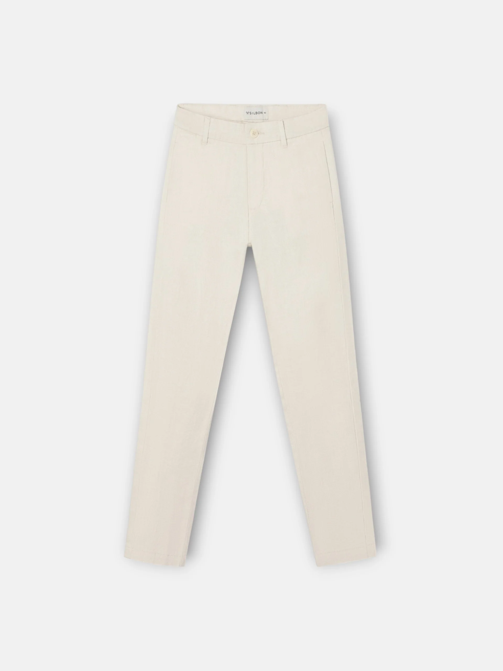 Pantalon sport kids chino lino beige - Image 6