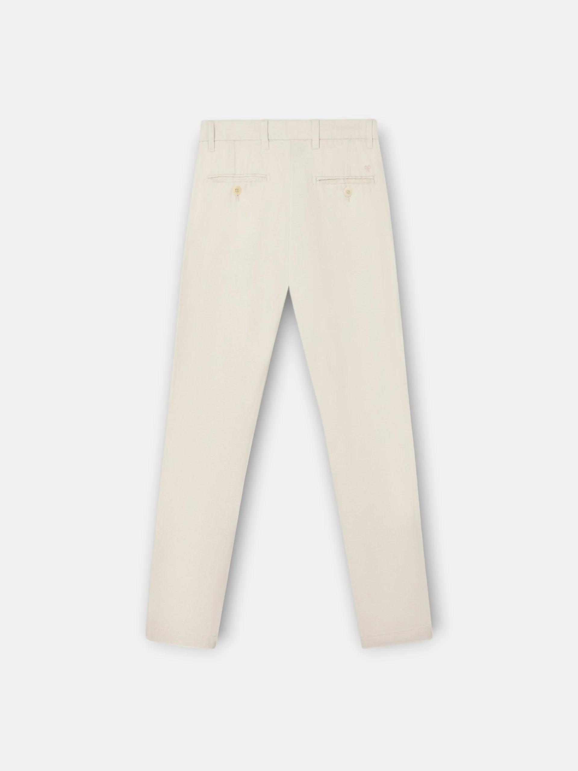 Pantalon sport kids chino lino beige - Image 8