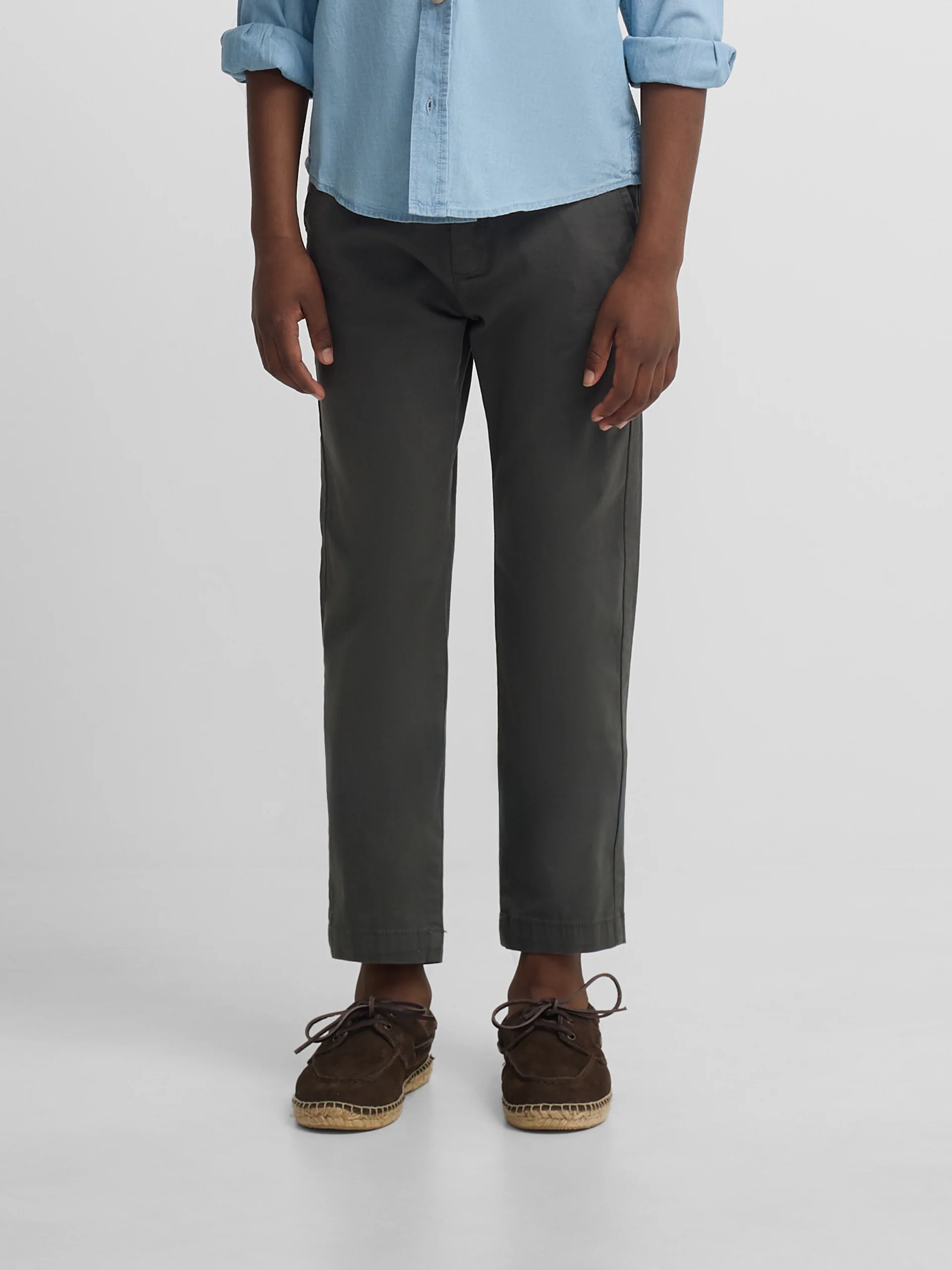 Pantalon sport kids chino verde - Image 4