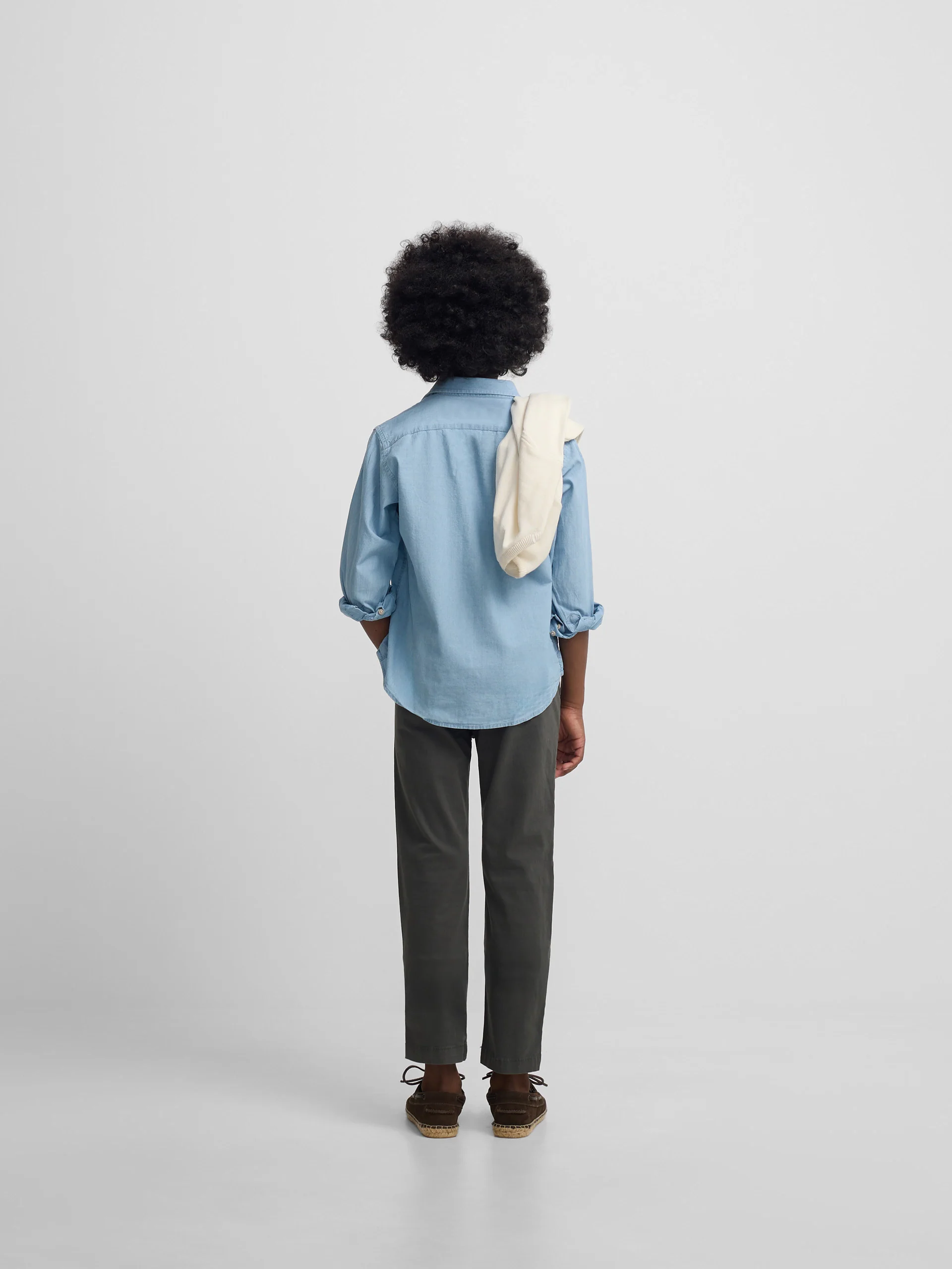 Pantalon sport kids chino verde - Image 5