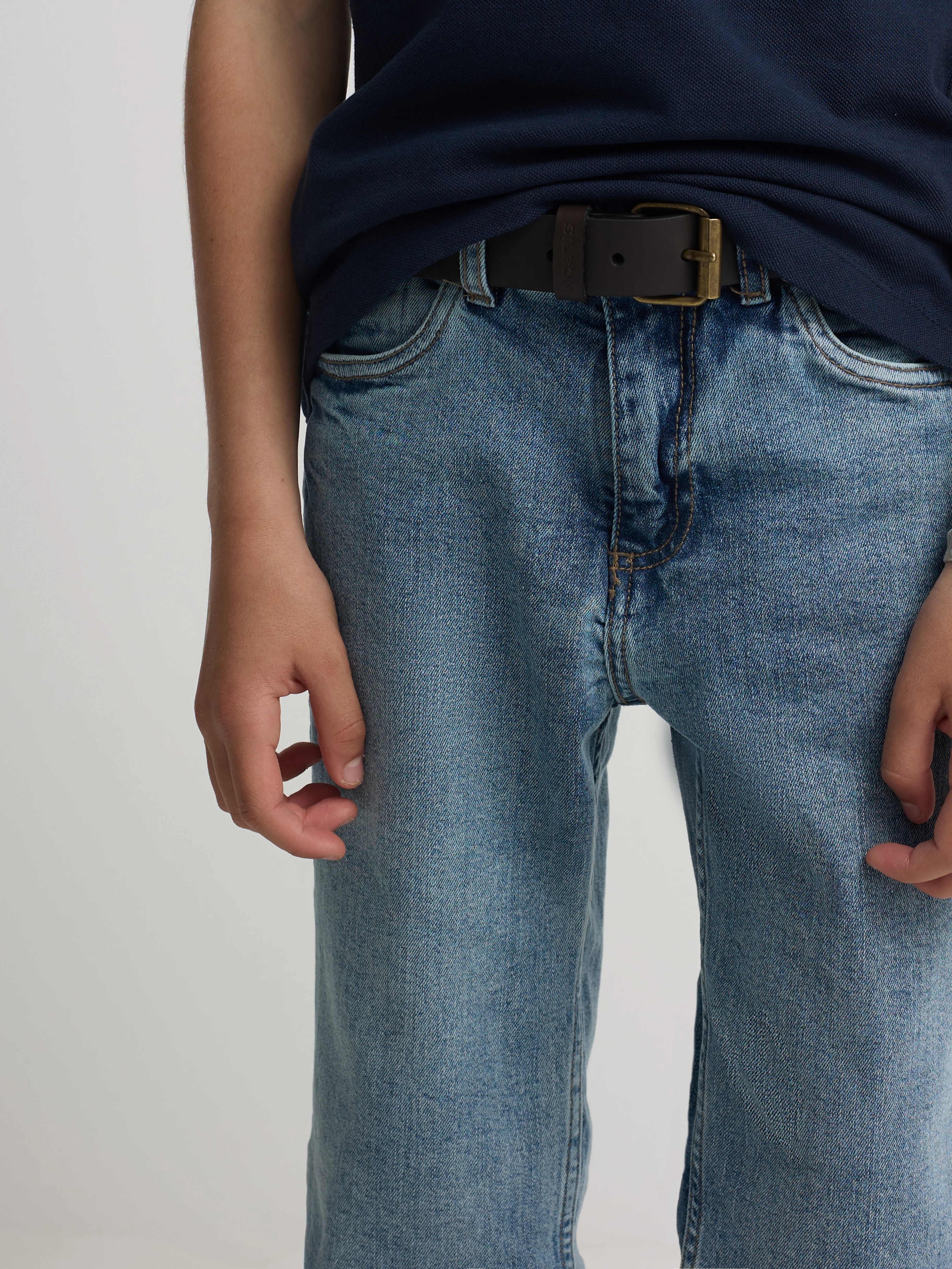 Pantalon sport kids denim azul - Image 3