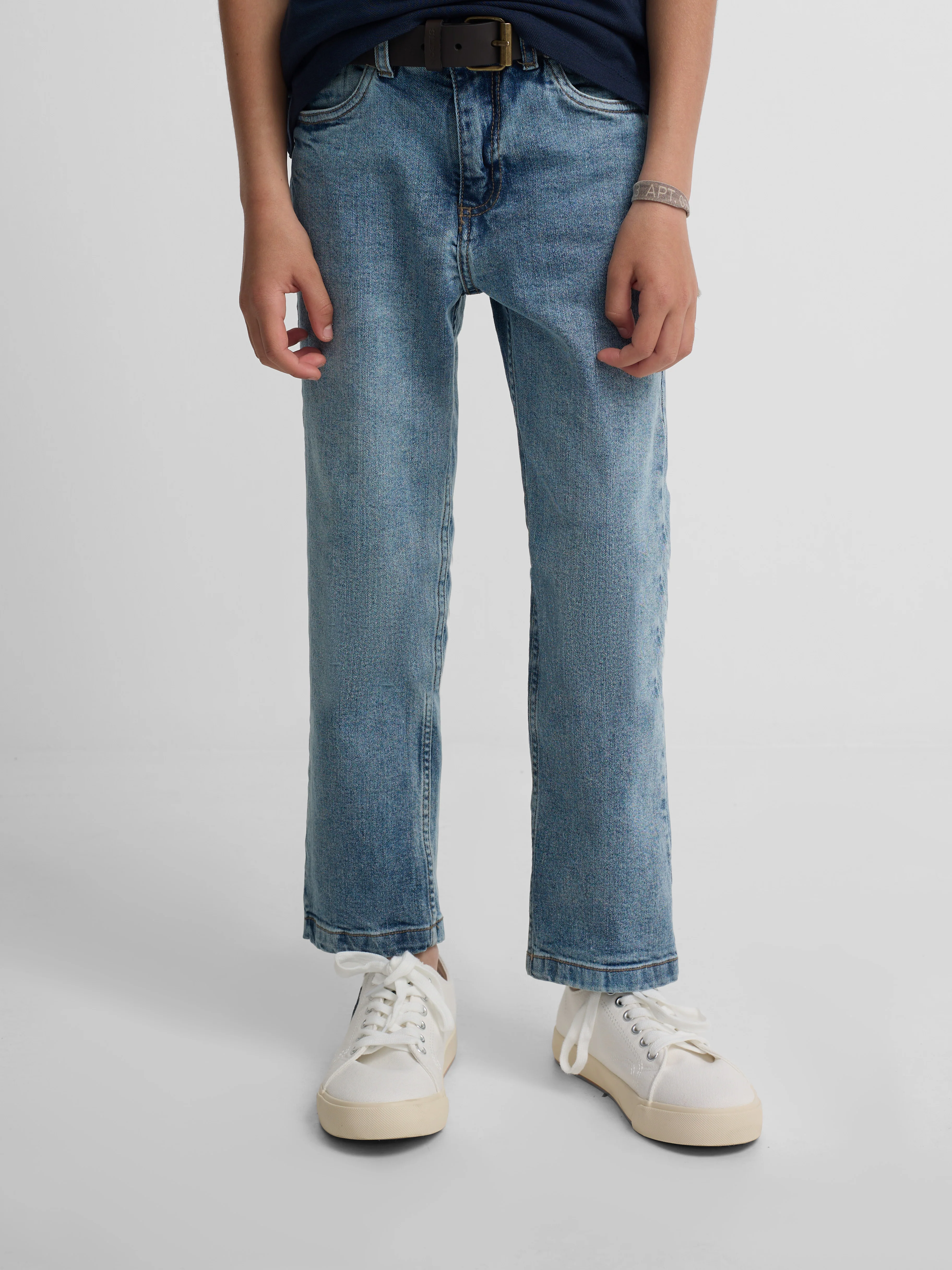 Pantalon sport kids denim azul - Image 4