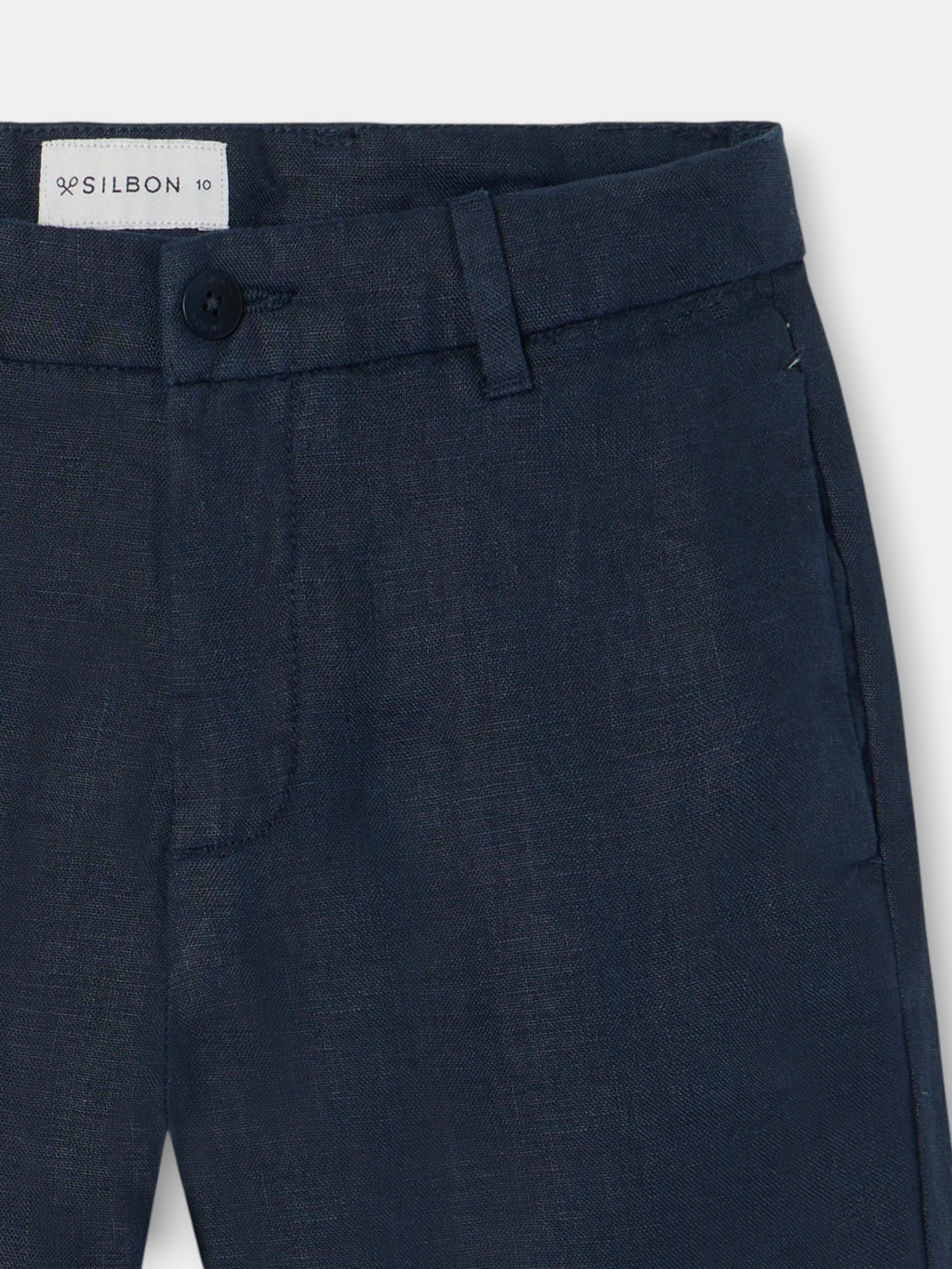 Pantalon sport kids lino azul marino - Image 2