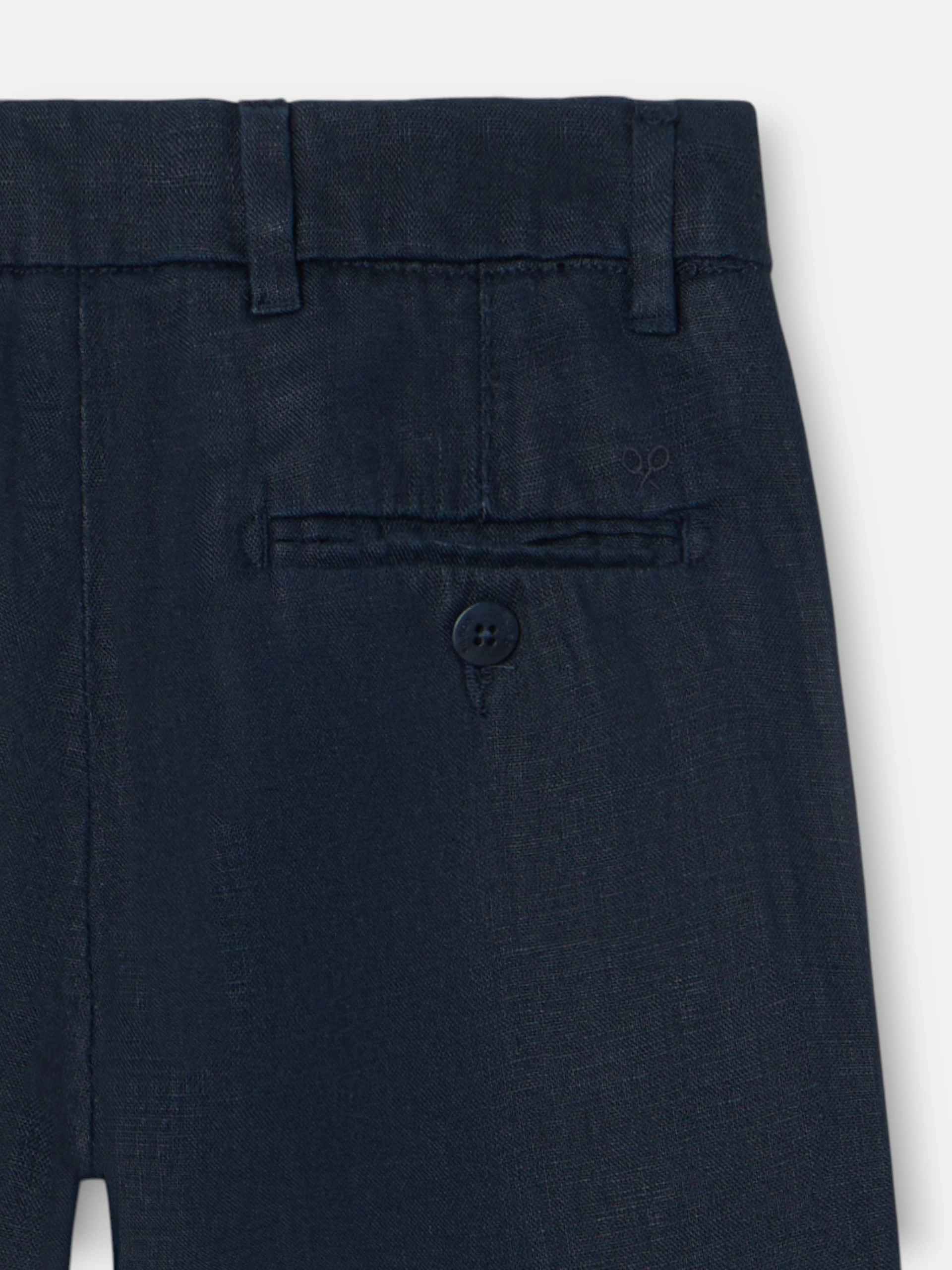 Pantalon sport kids lino azul marino - Image 4