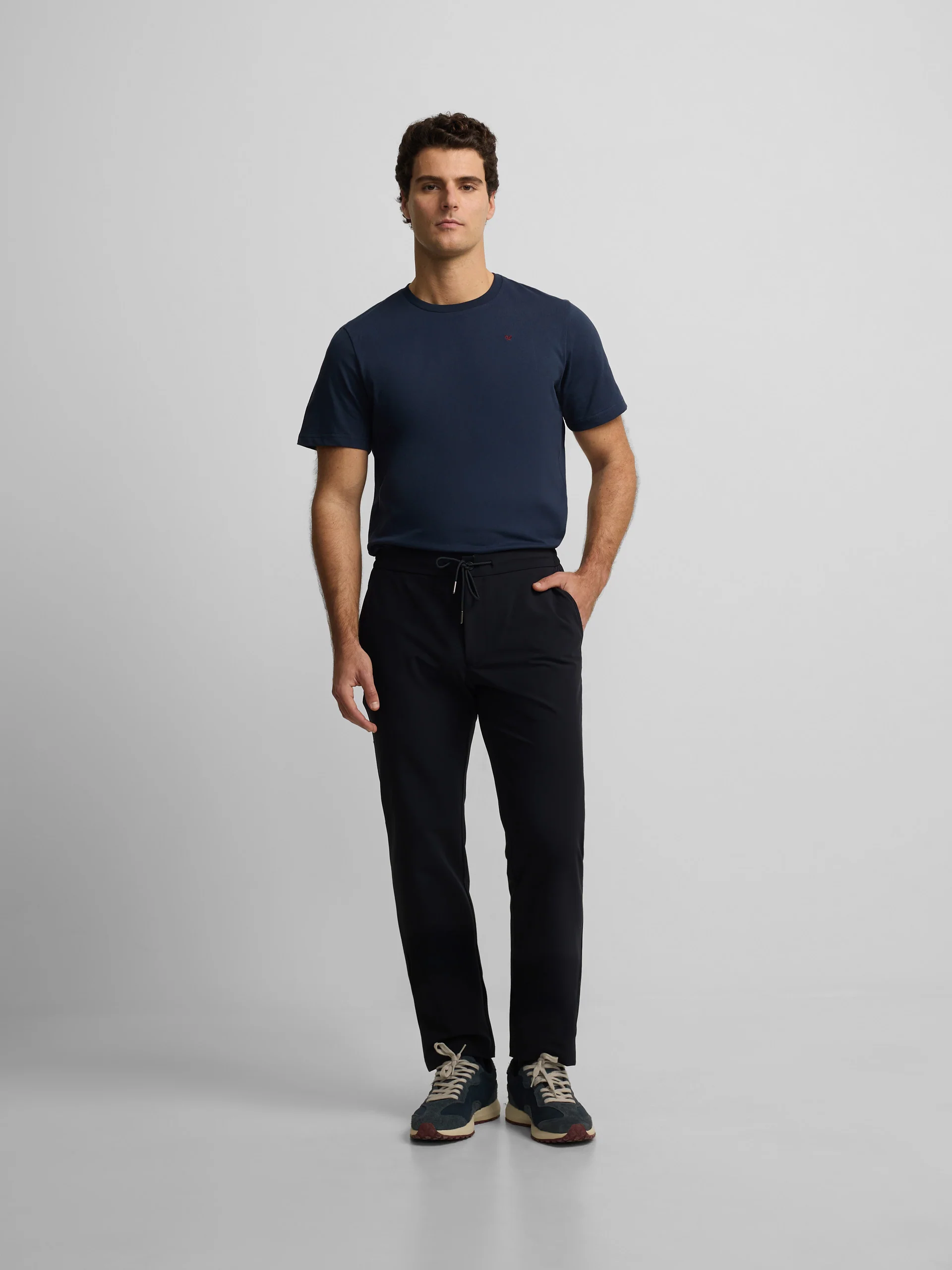 Pantalon tecnico azul marino - Image 3