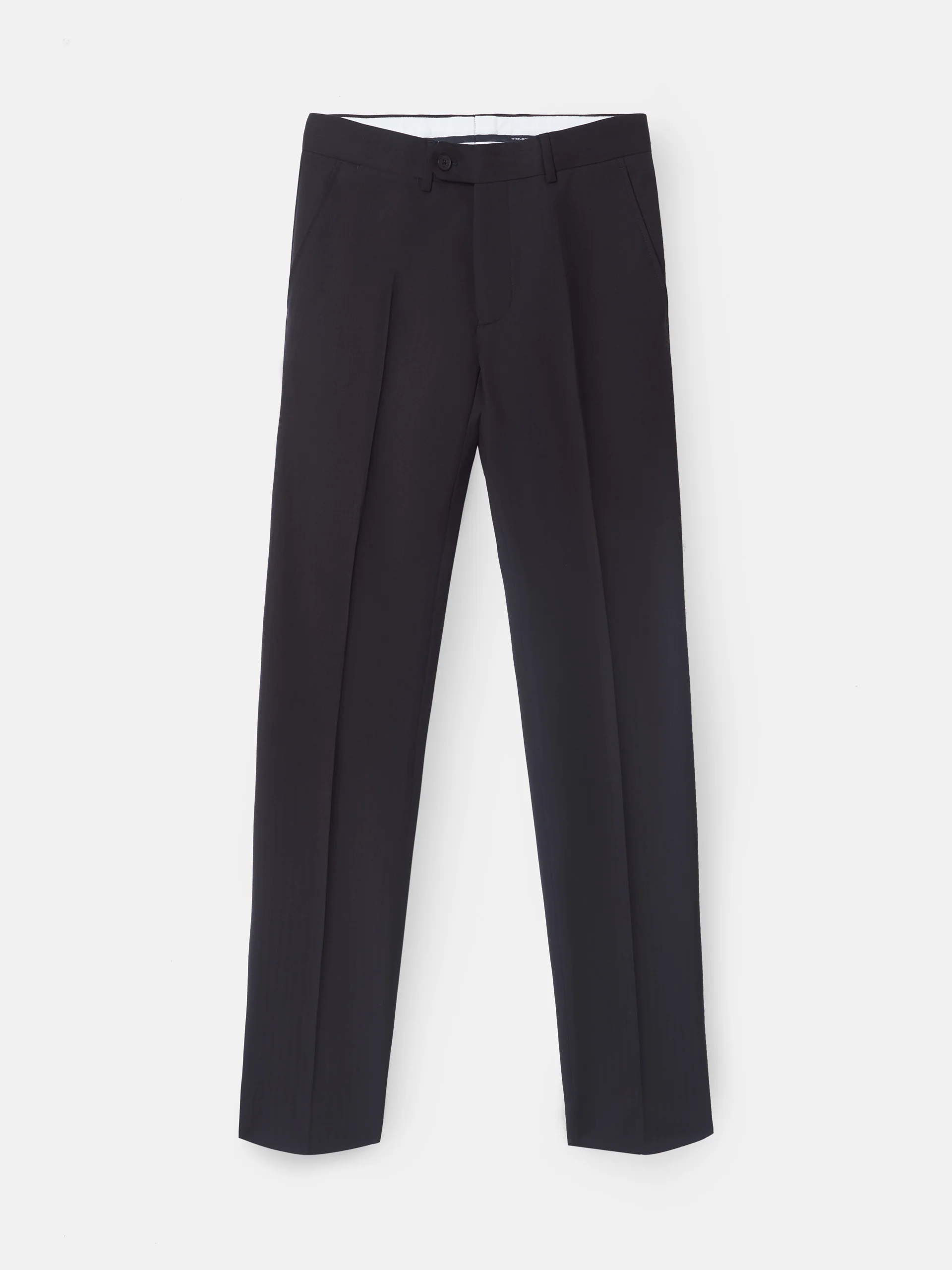 Pantalon traje clasico espiga azul marino - Image 5