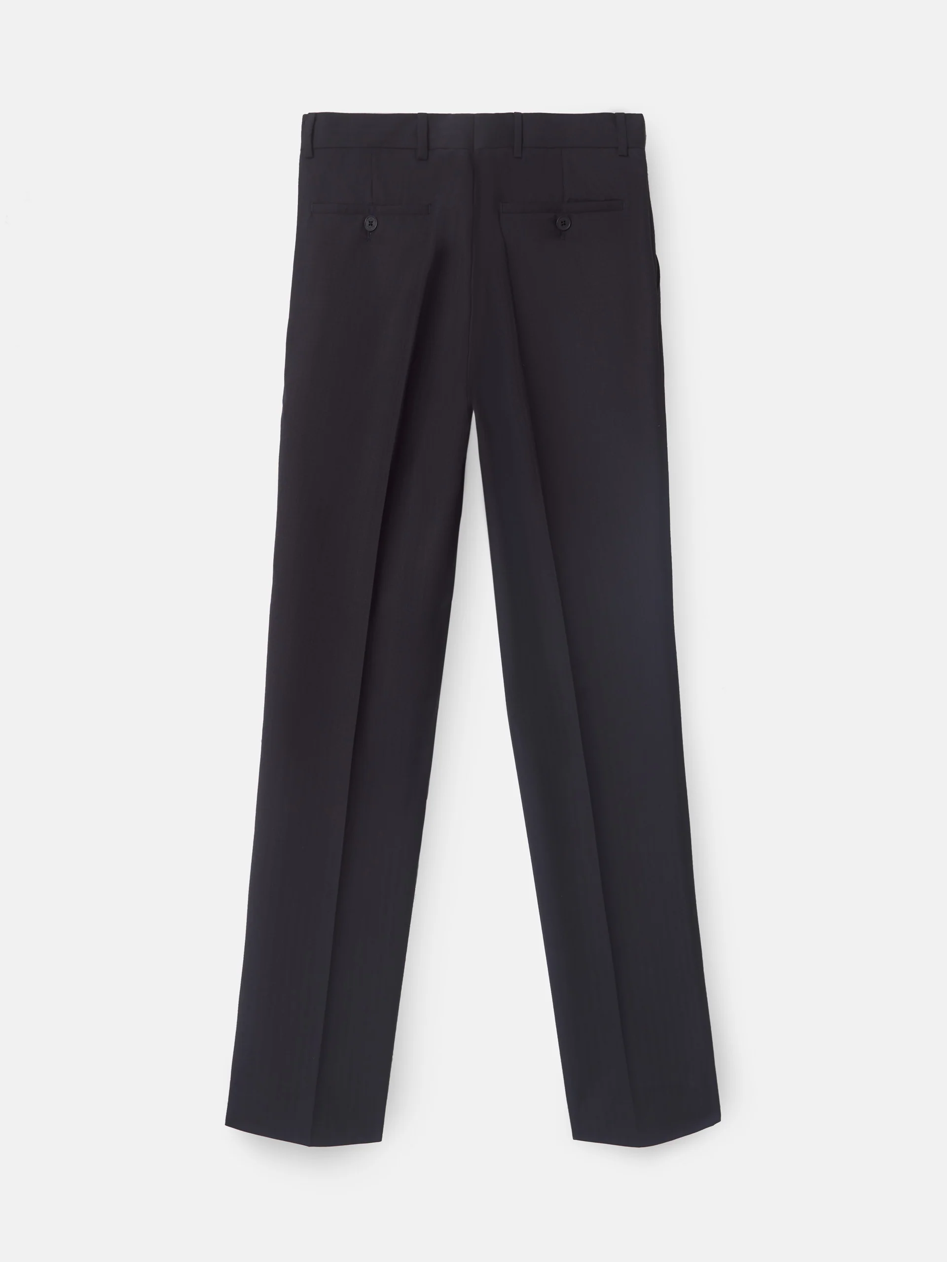 Pantalon traje clasico espiga azul marino - Image 8