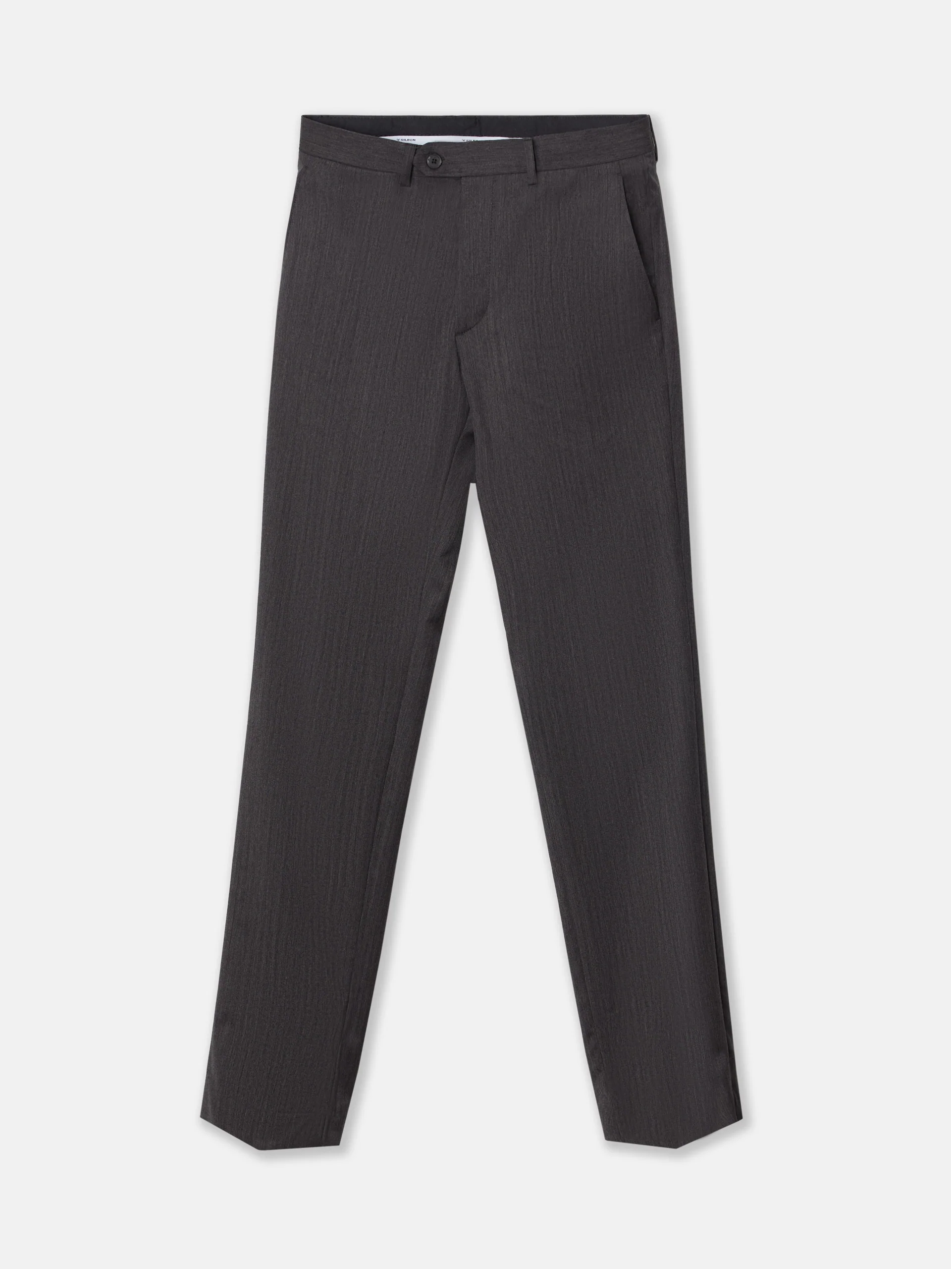 Pantalon traje clasico espiga gris - Image 7