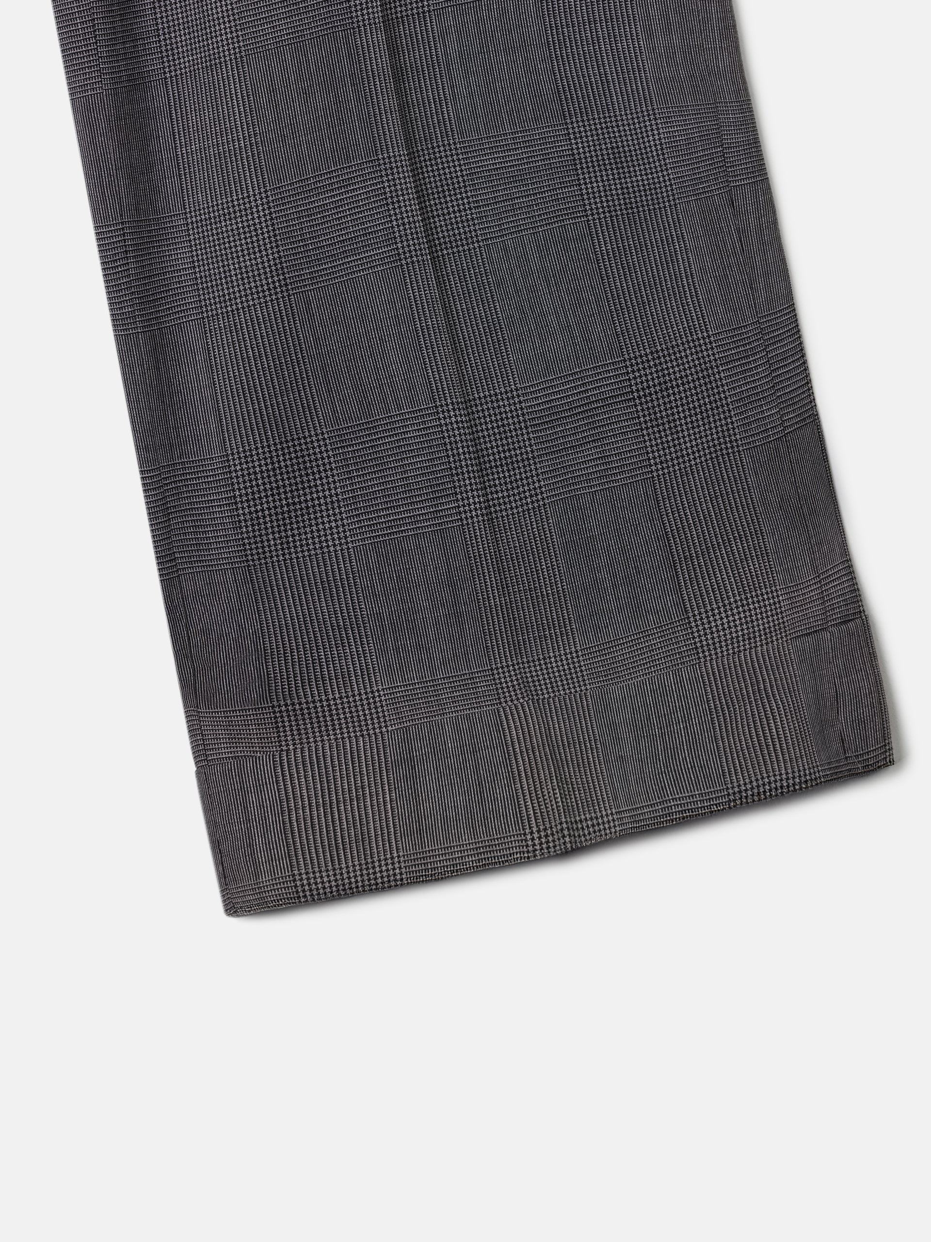 Pantalon traje clasico principe de gales gris - Image 11