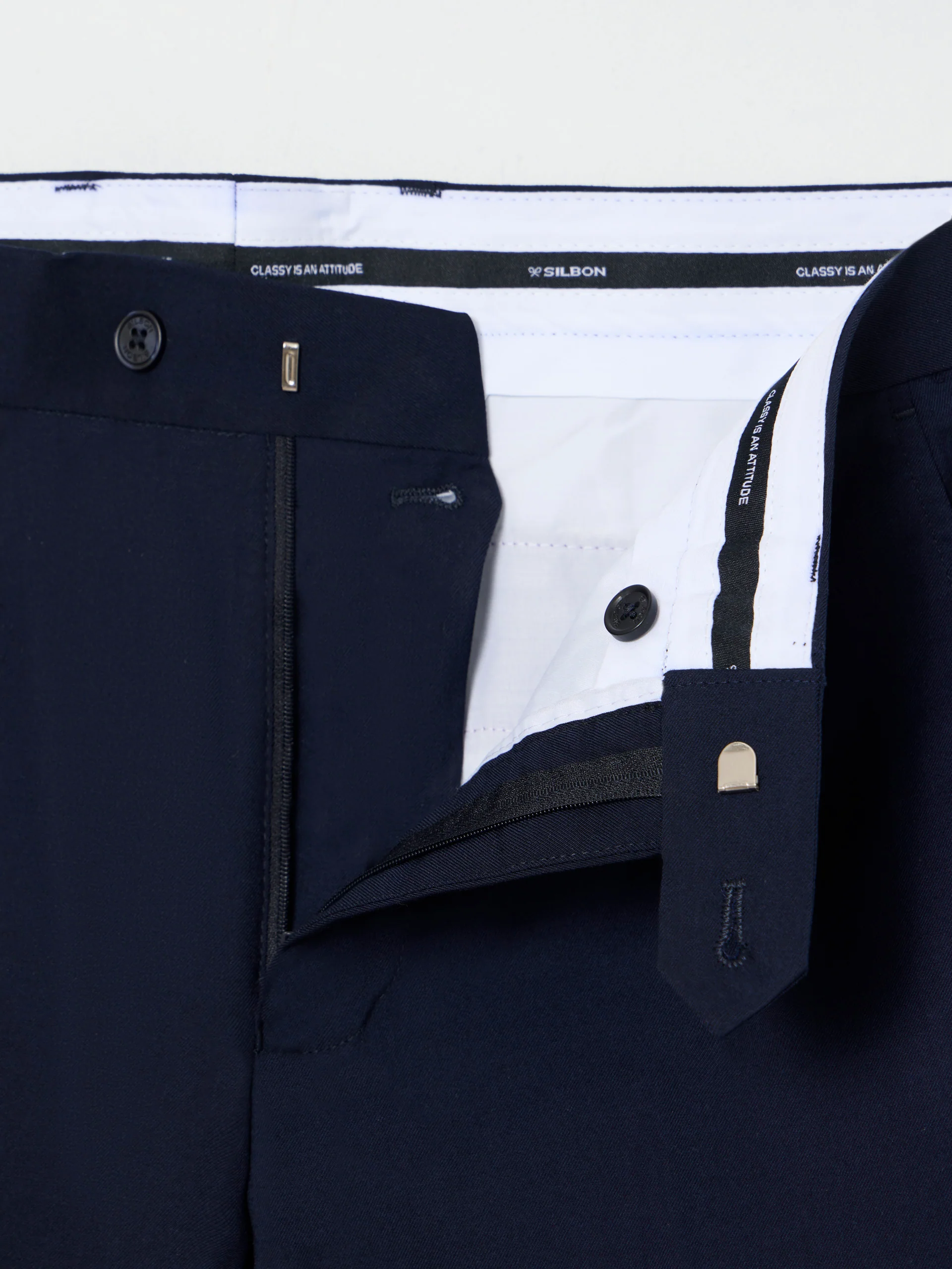 Pantalon traje essential azul marino - Image 7