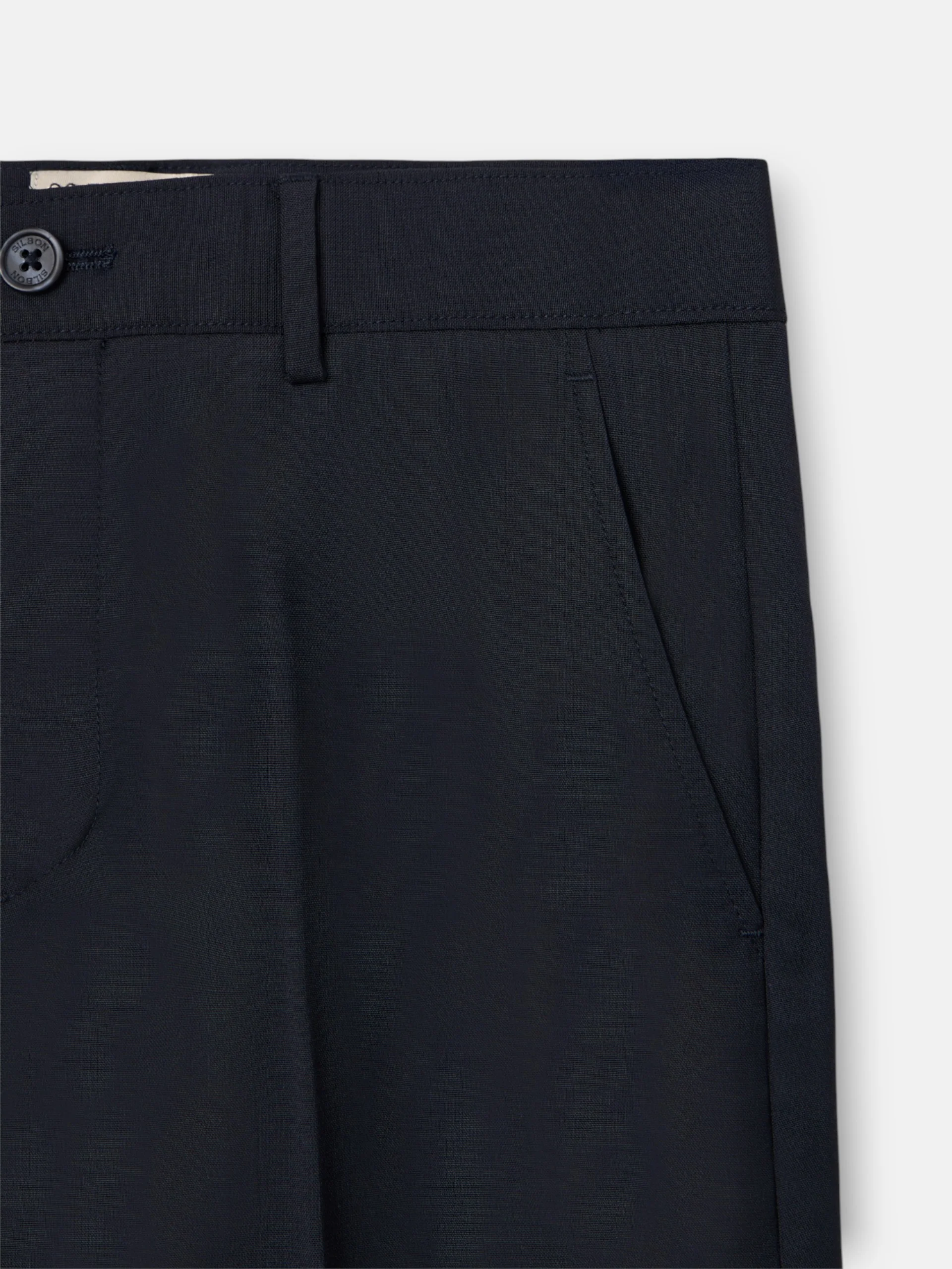 Pantalon traje kids azul marino - Image 2