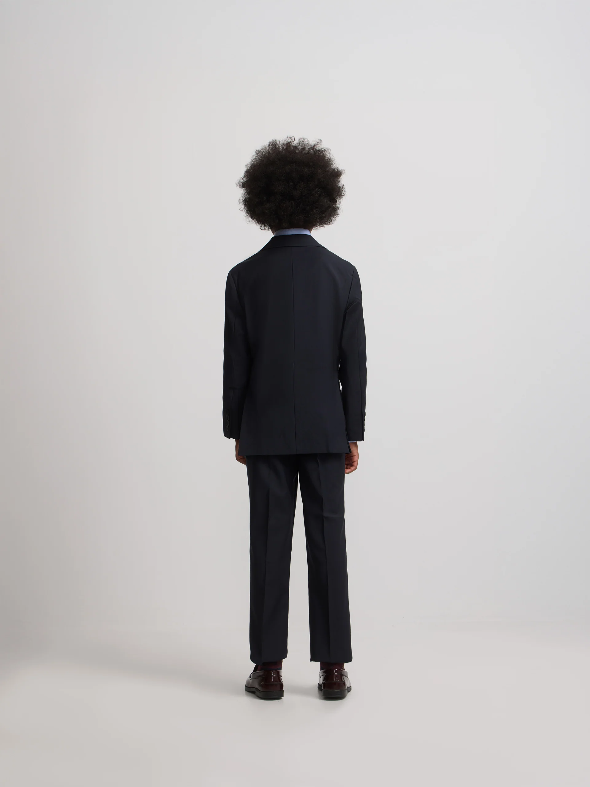 Pantalon traje kids azul marino - Image 4