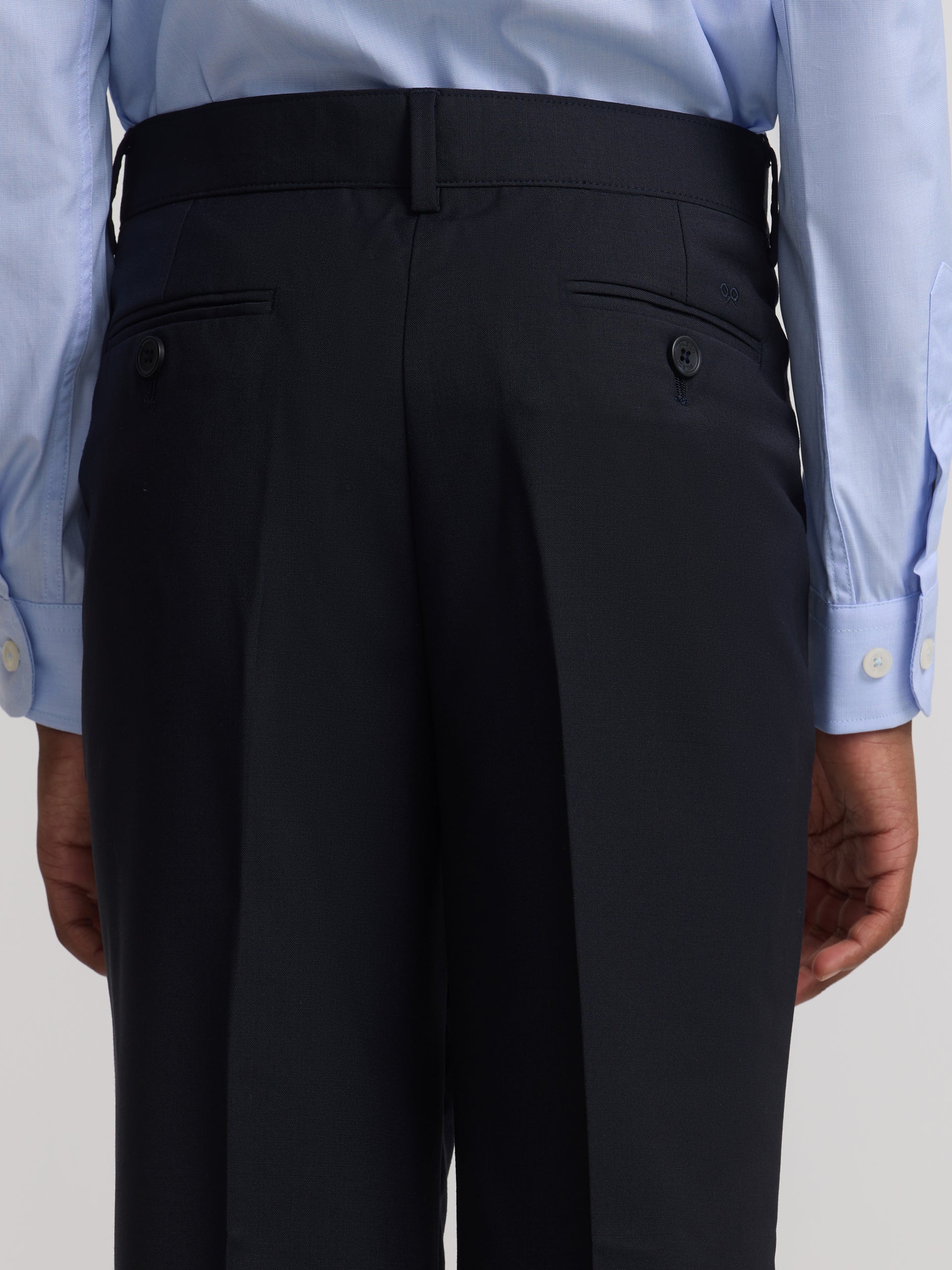 Pantalon traje kids azul marino - Image 5
