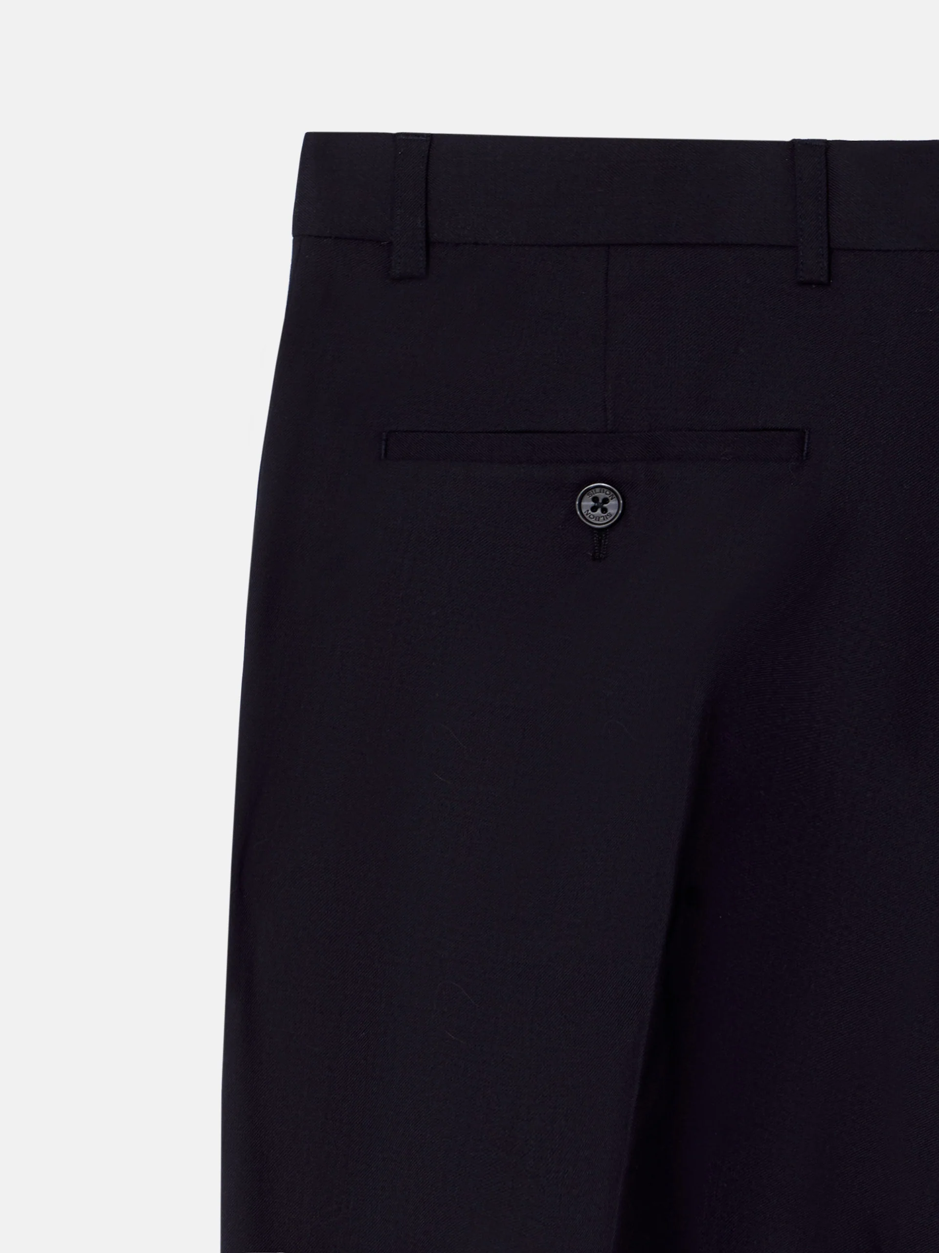 Pantalon traje natural stretch dark navy - Image 13