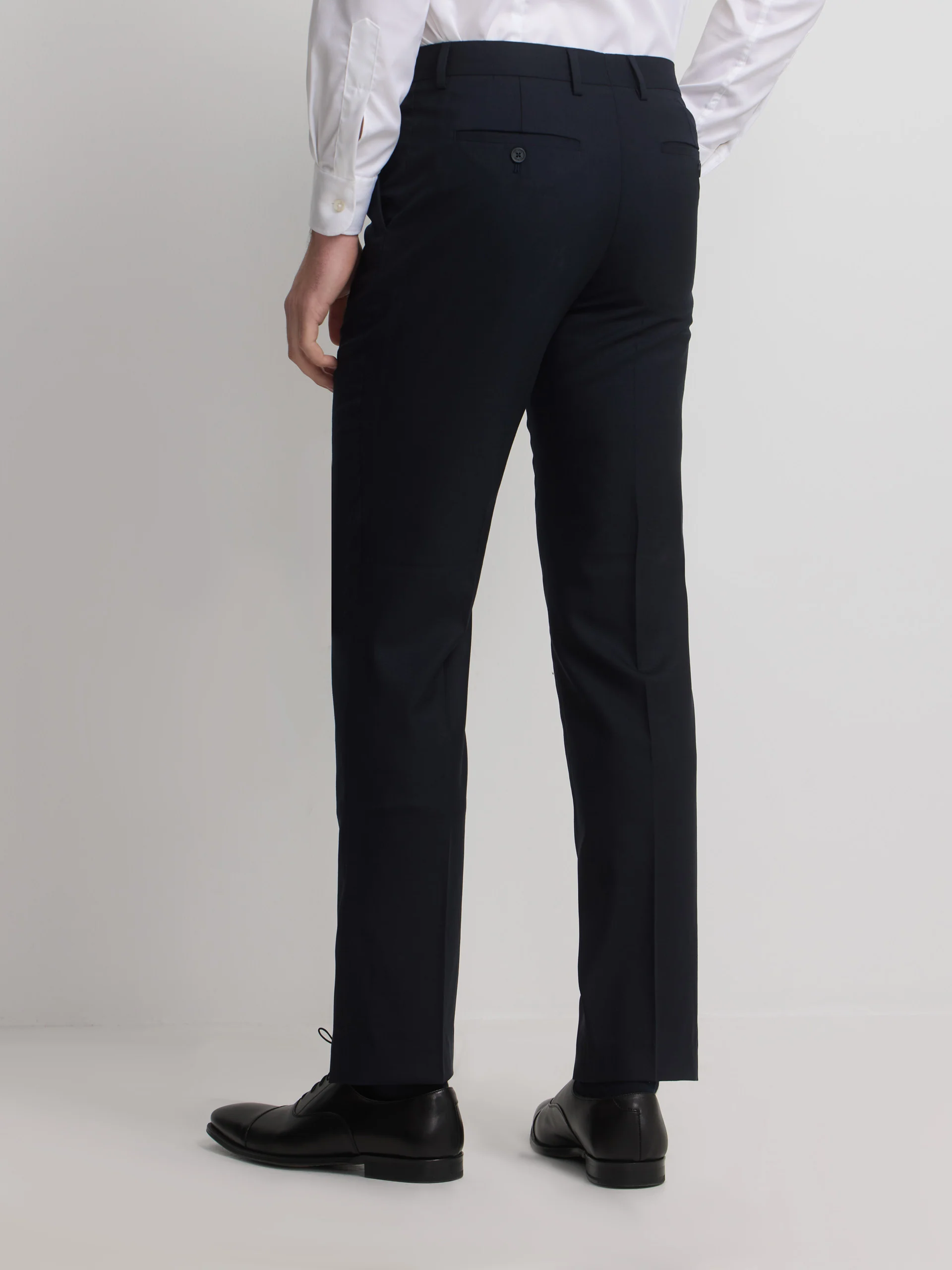 Pantalon traje natural stretch dark navy - Image 7