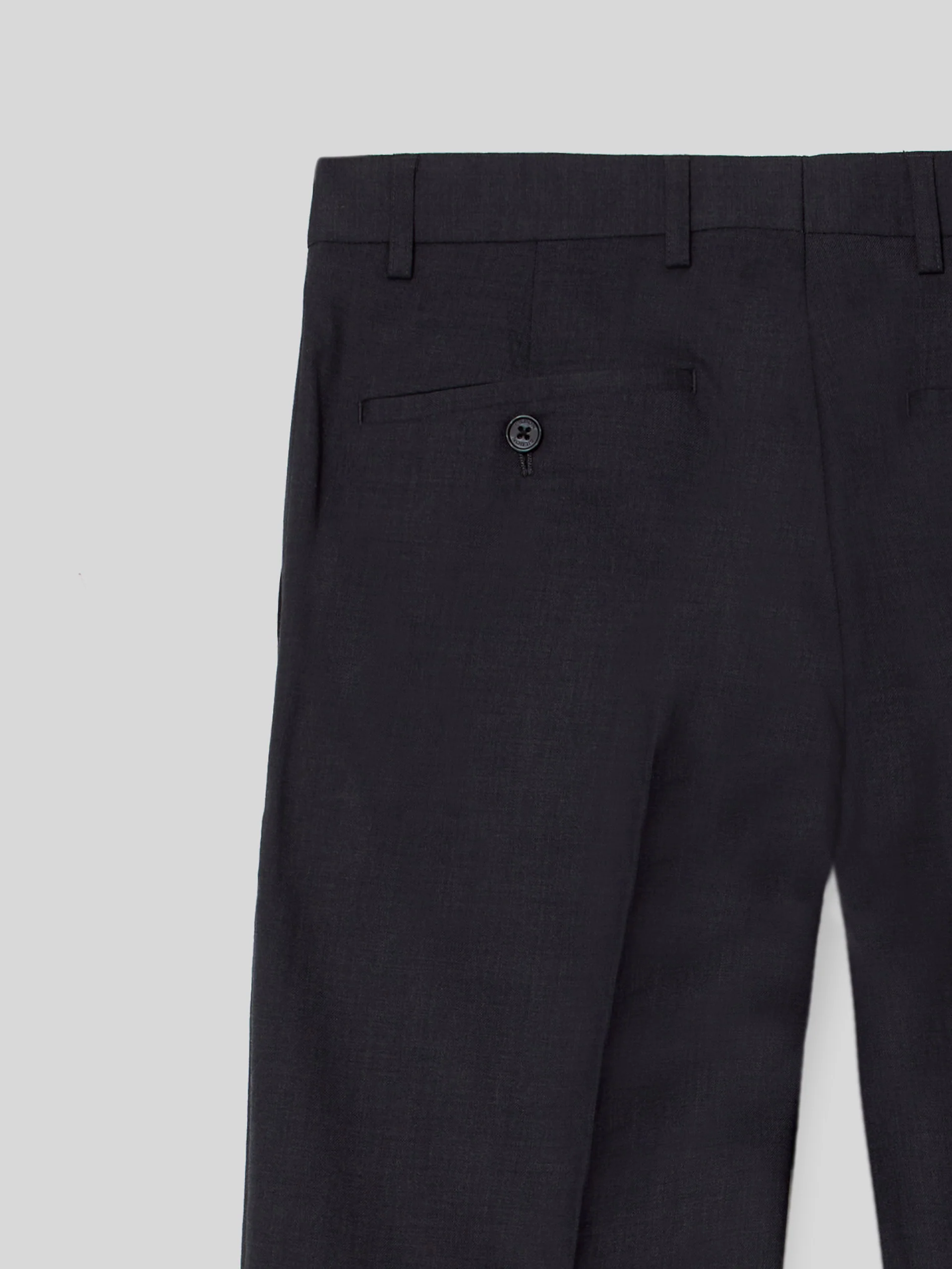 Pantalon traje natural stretch gris - Image 9
