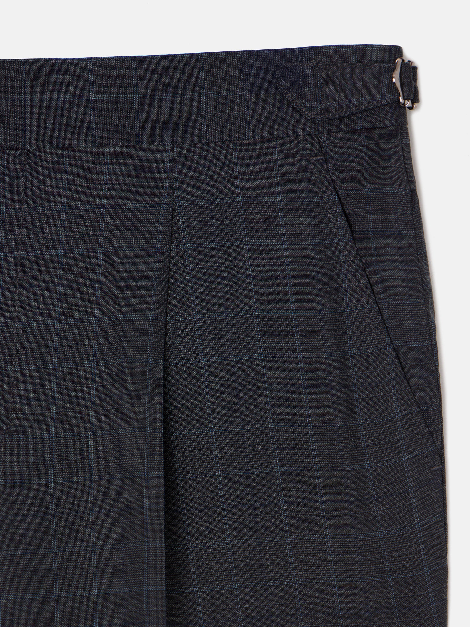 Pantalon traje principe de gales gris - Image 11