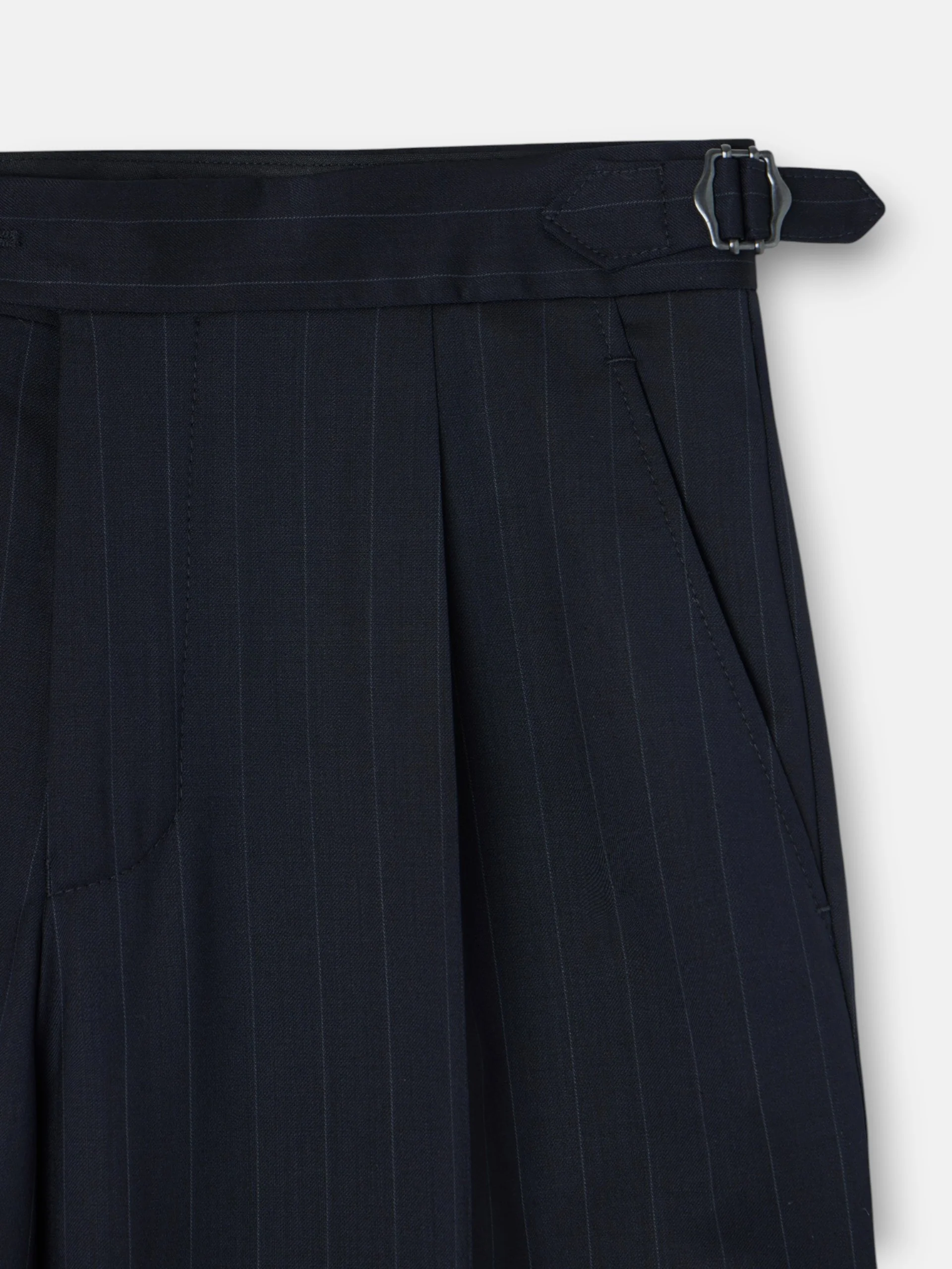 Pantalon traje raya diplomatica azul marino - Image 7