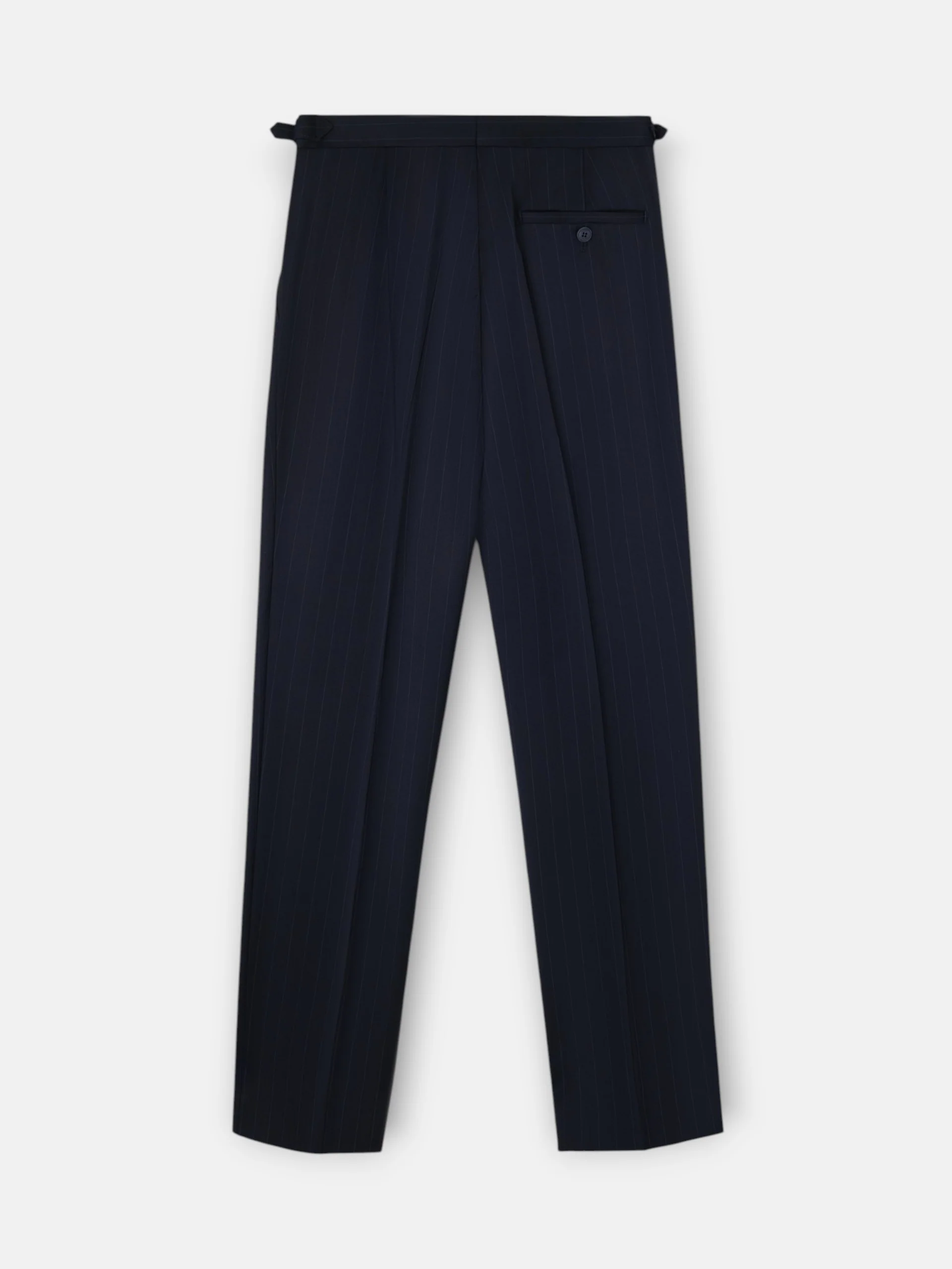 Pantalon traje raya diplomatica azul marino - Image 8