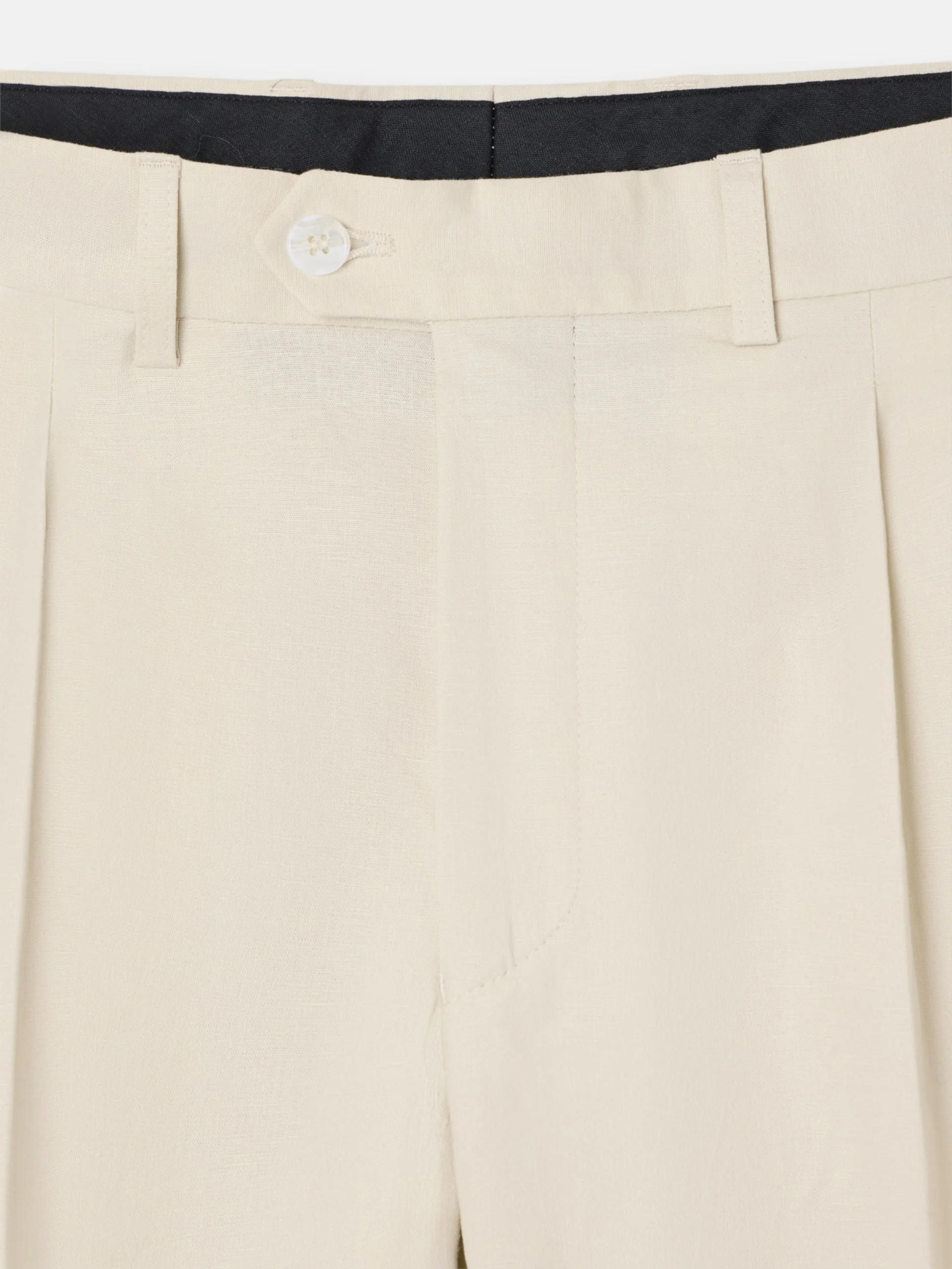 Pantalon traje unique lino piedra - Image 10