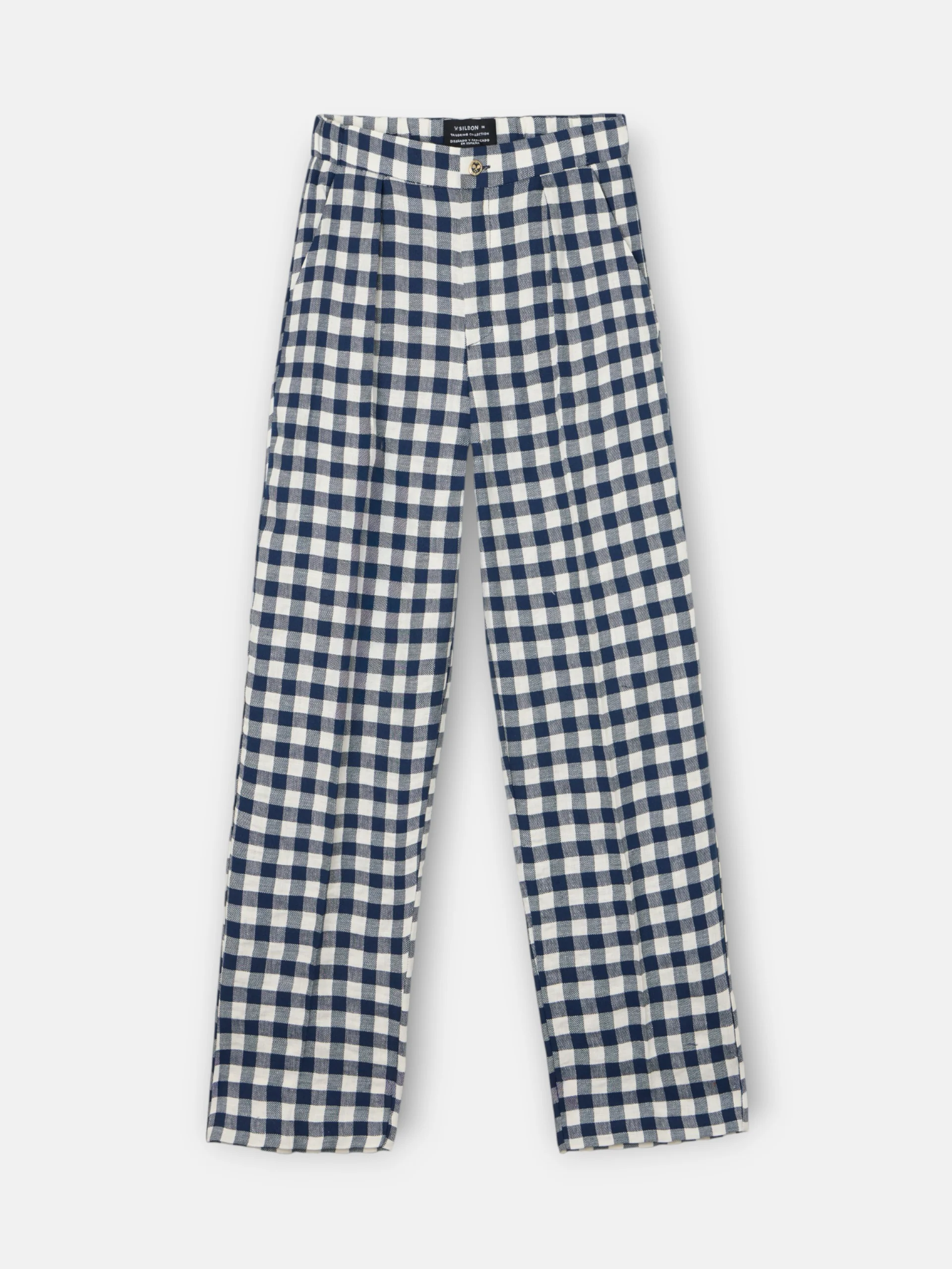 Pantalon trebilla vichy marino - Image 12