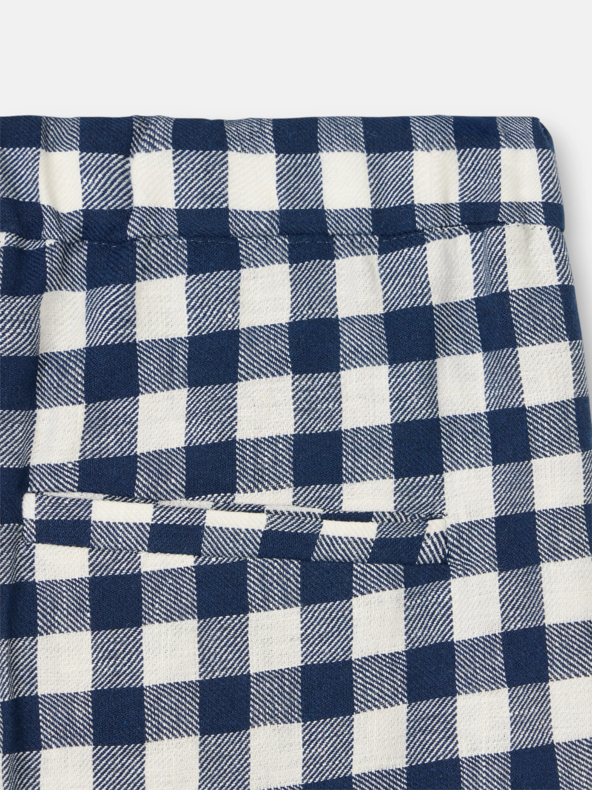 Pantalon trebilla vichy marino - Image 13