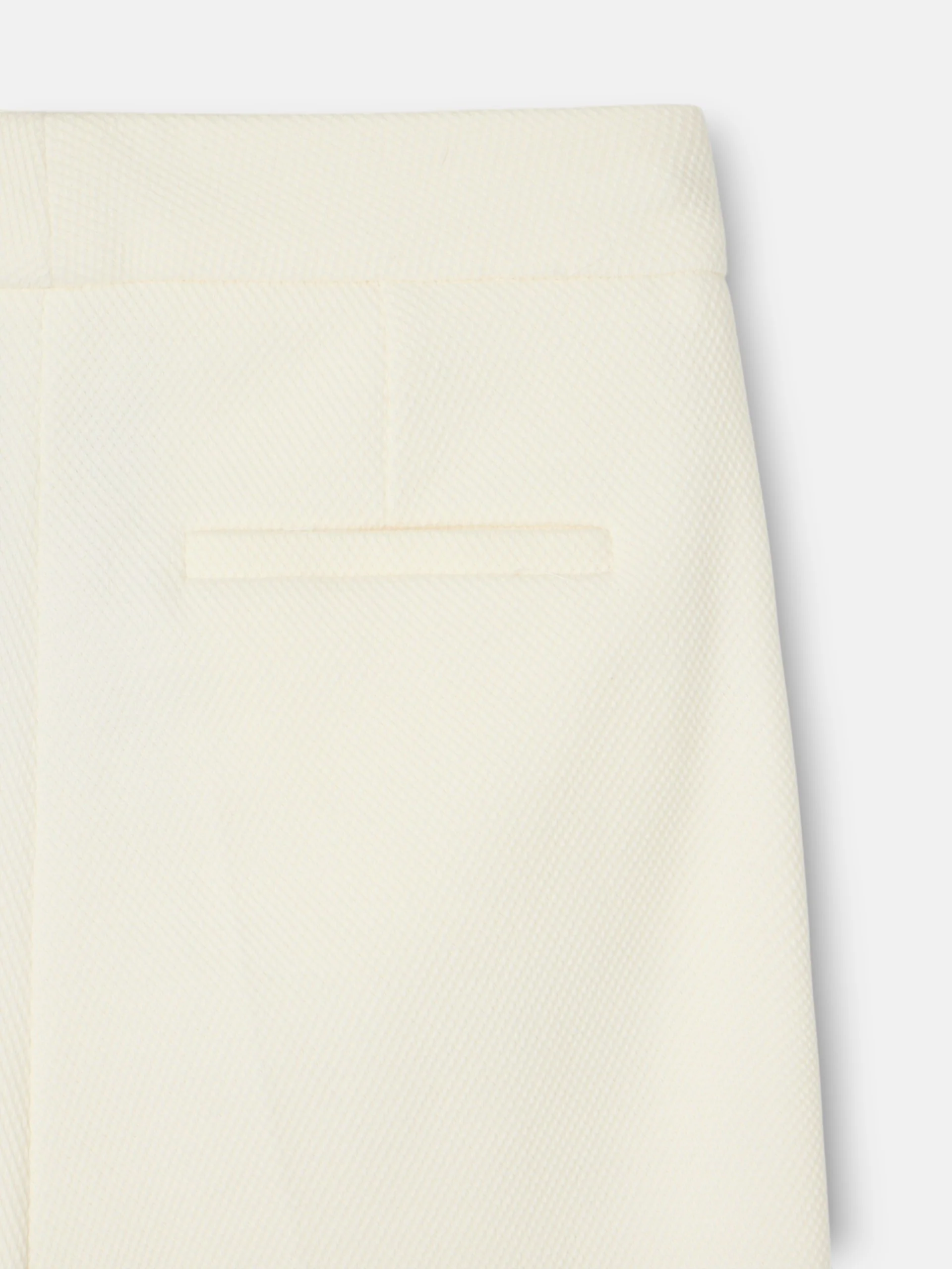 Pantalon unique palazzo crudo - Image 11
