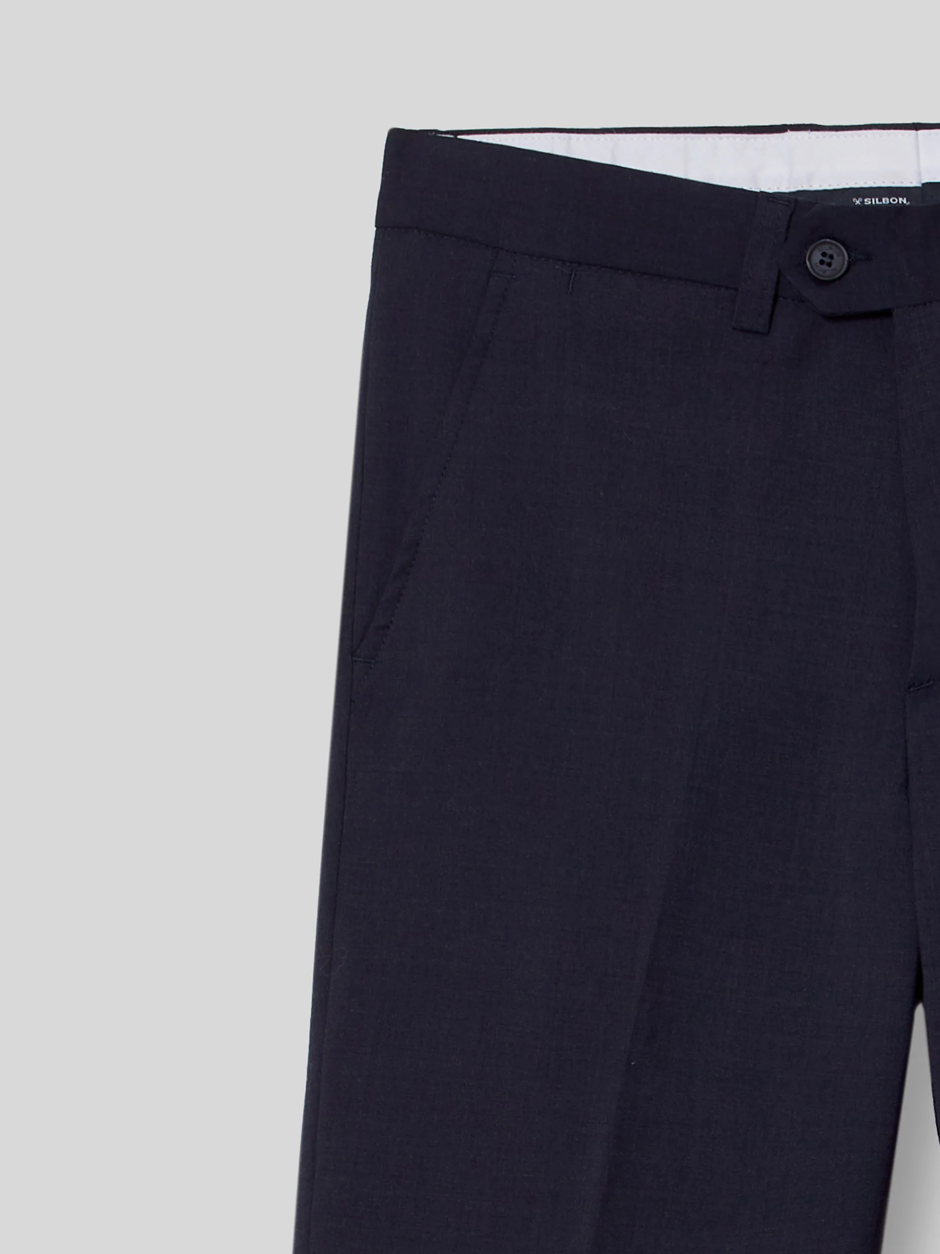 Pantalon vestir classic azul medio - Image 11