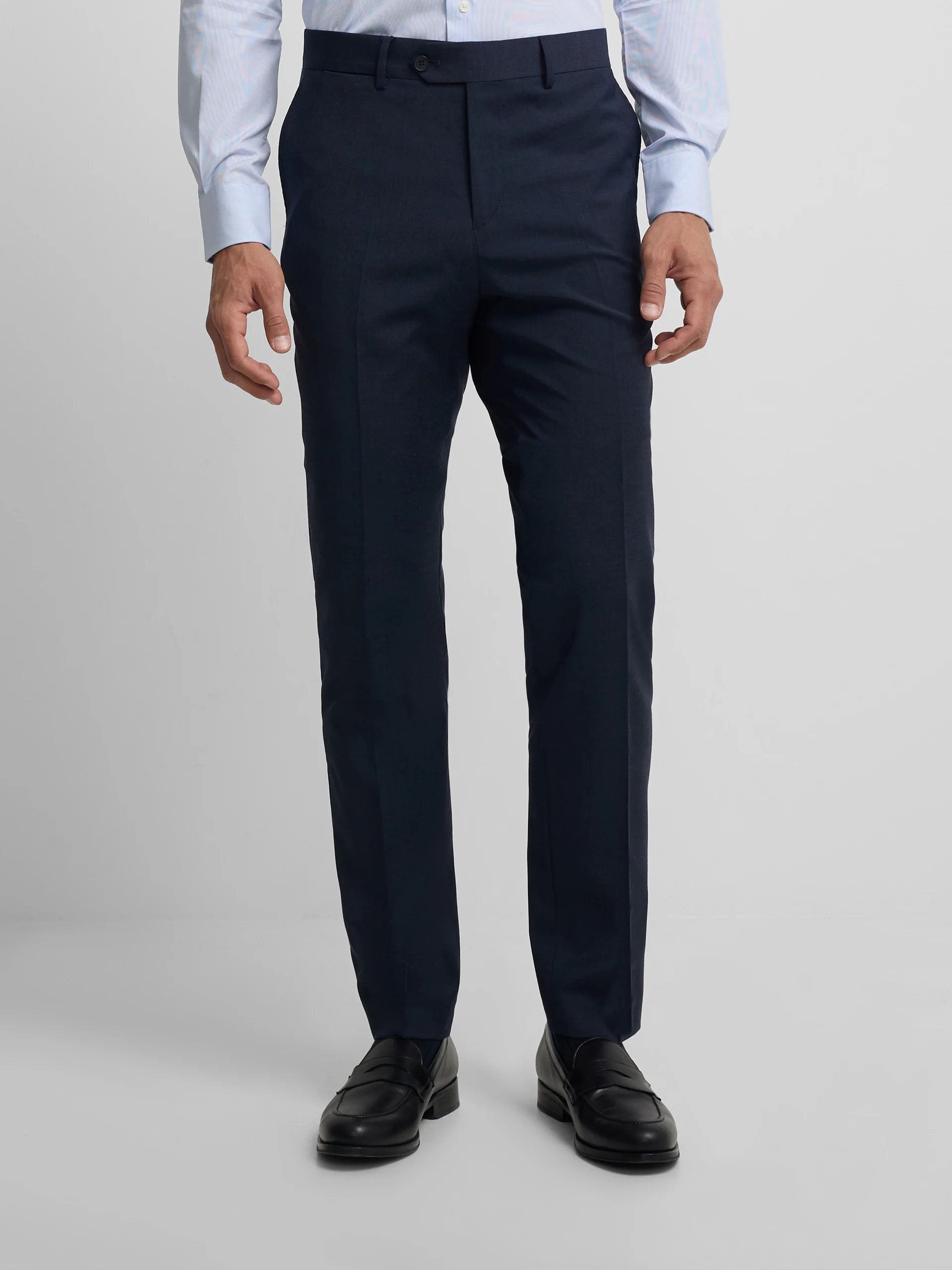 Pantalon vestir classic azul medio - Image 3