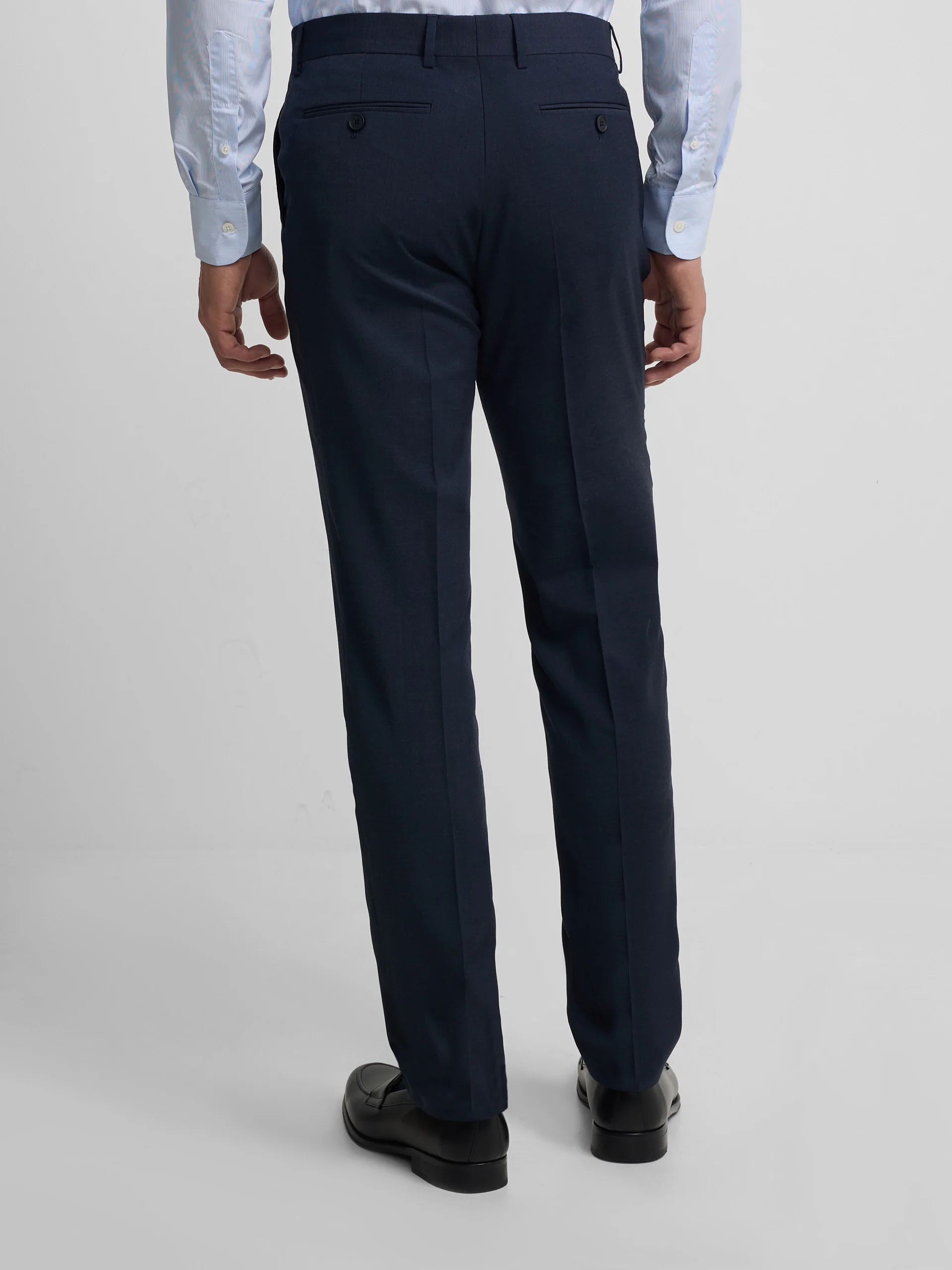 Pantalon vestir classic azul medio - Image 7