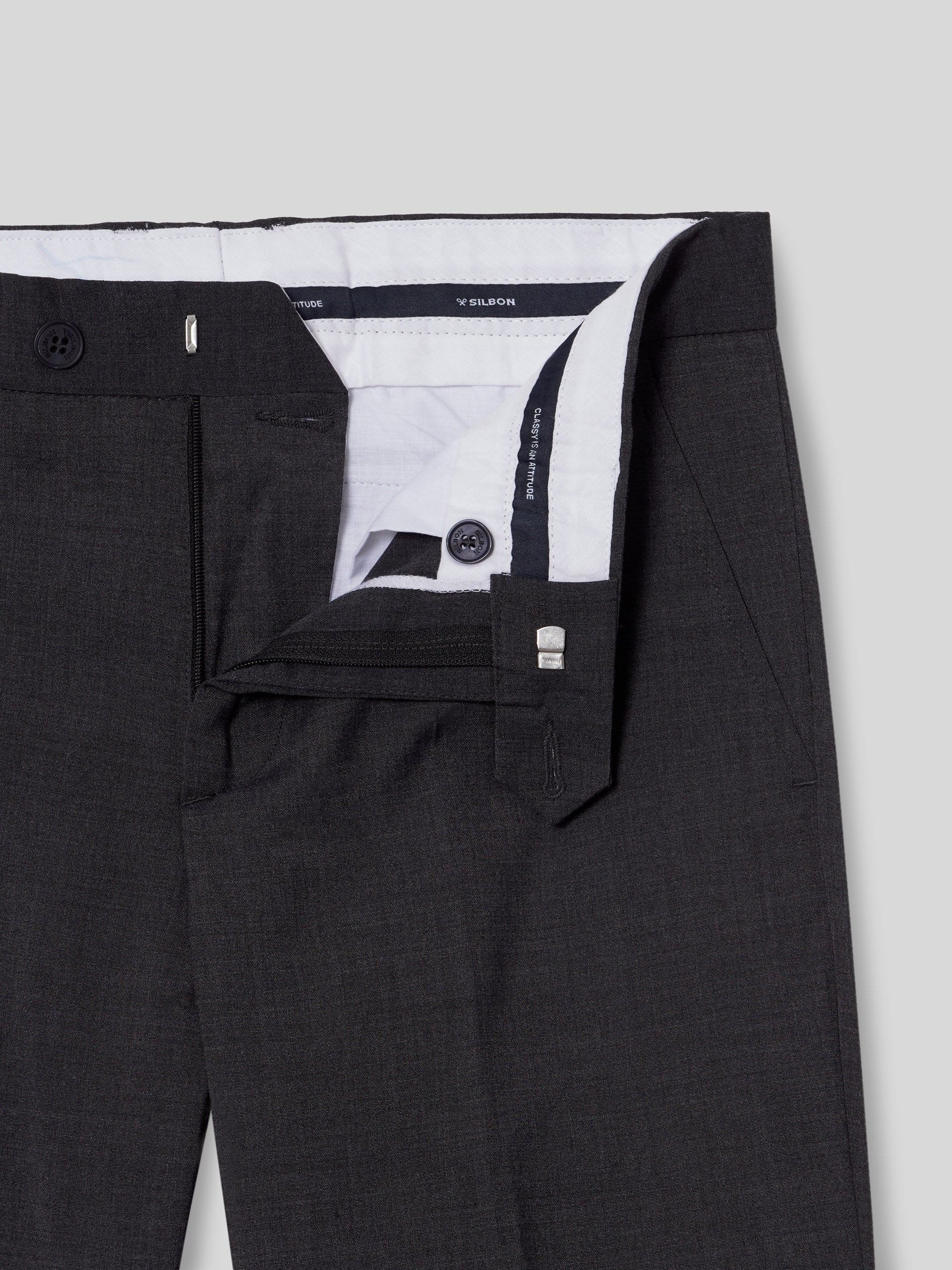 Pantalon vestir classic gris marengo - Image 11