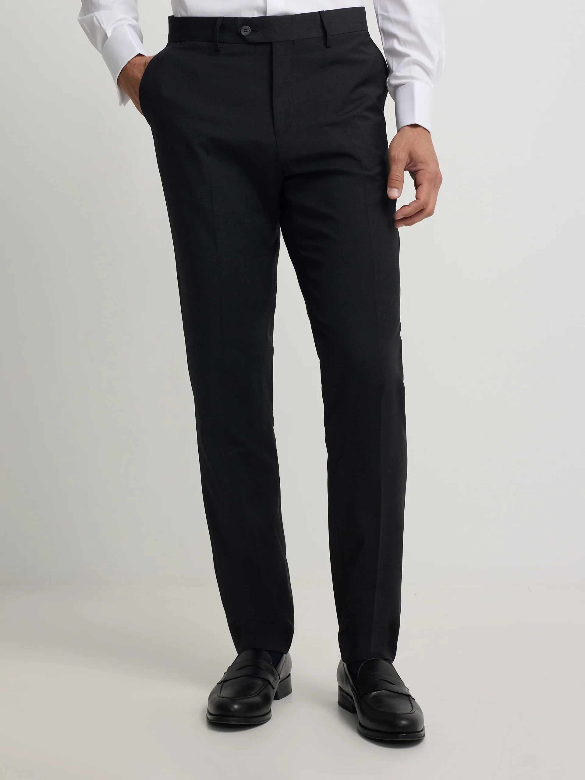 Pantalon vestir classic gris oscuro - Image 3