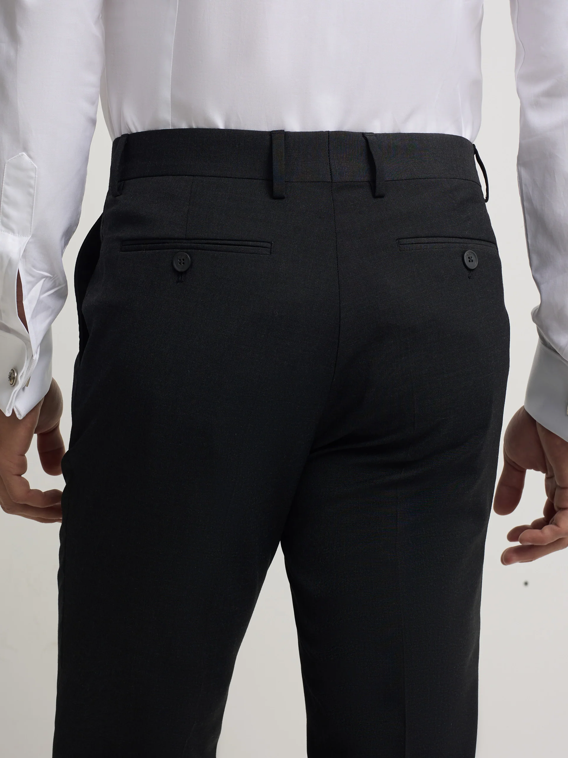 Pantalon vestir classic gris oscuro - Image 5