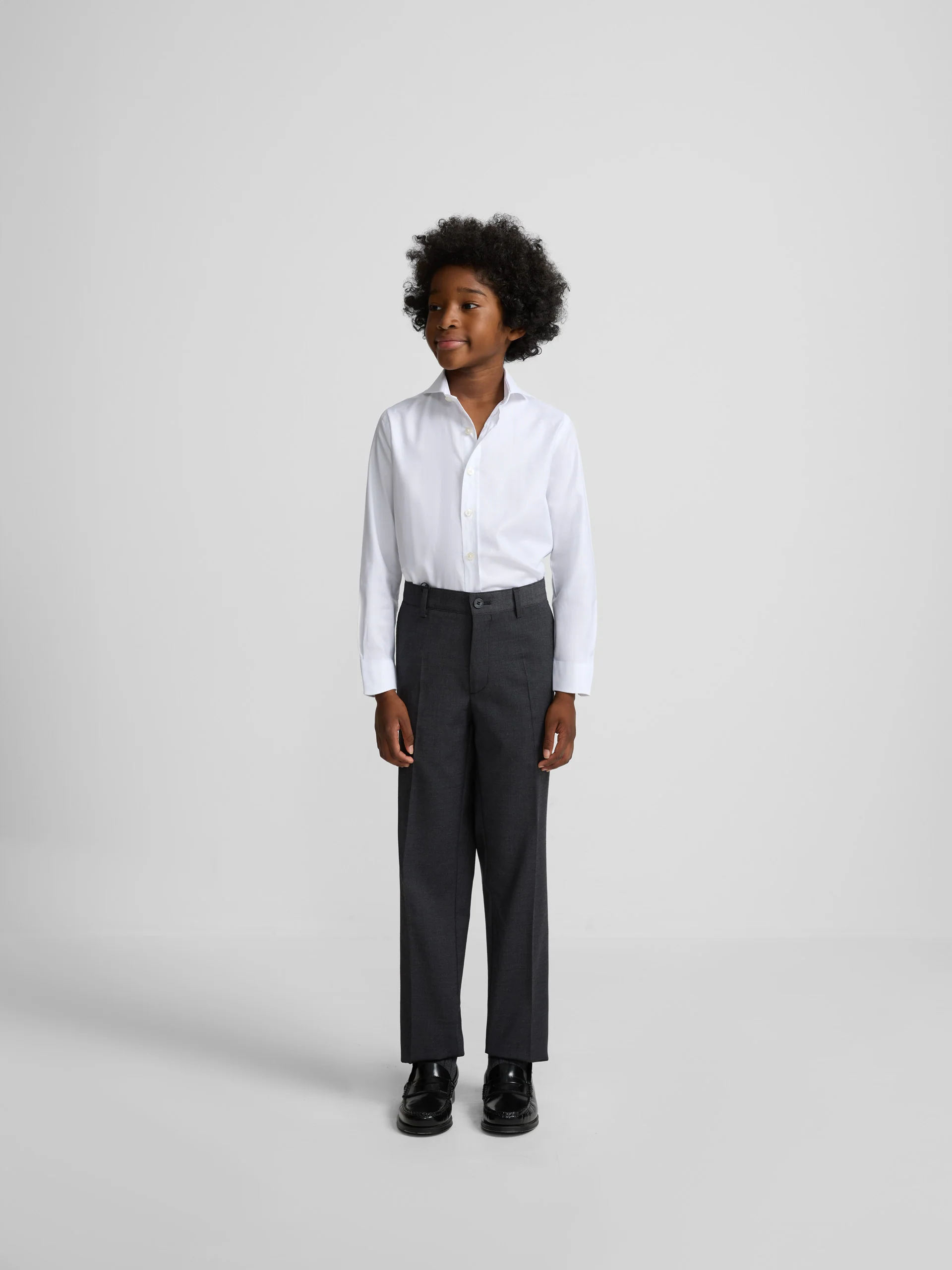 Pantalon vestir kids clasico gris - Image 3