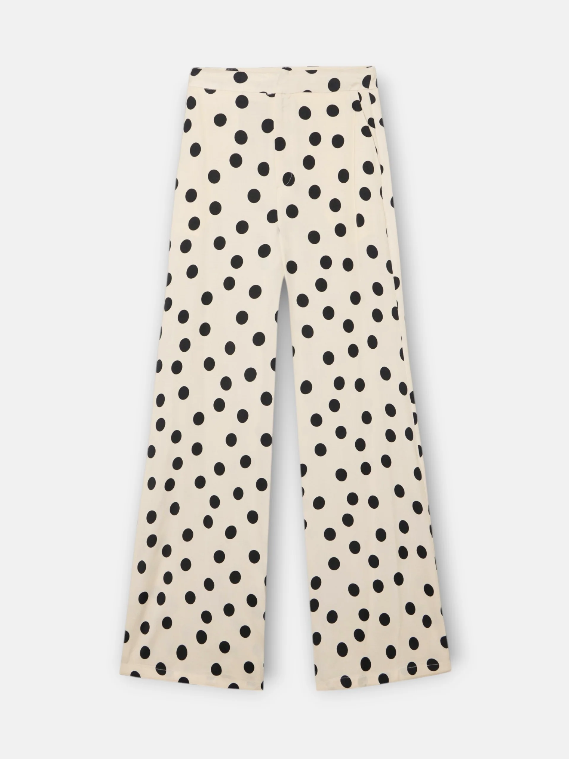 Pantalon vestir palazzo lunares negro - Image 7