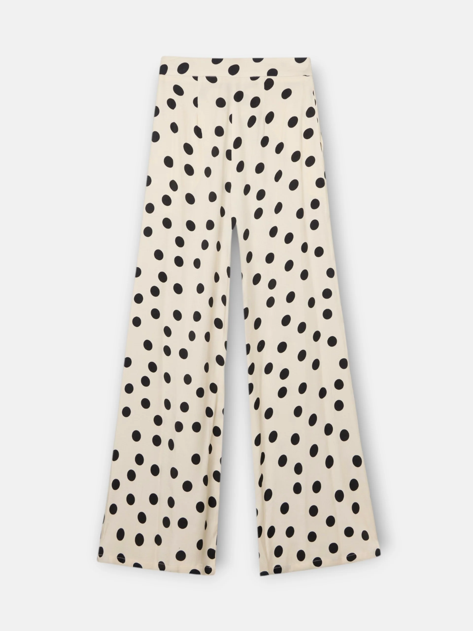 Pantalon vestir palazzo lunares negro - Image 8