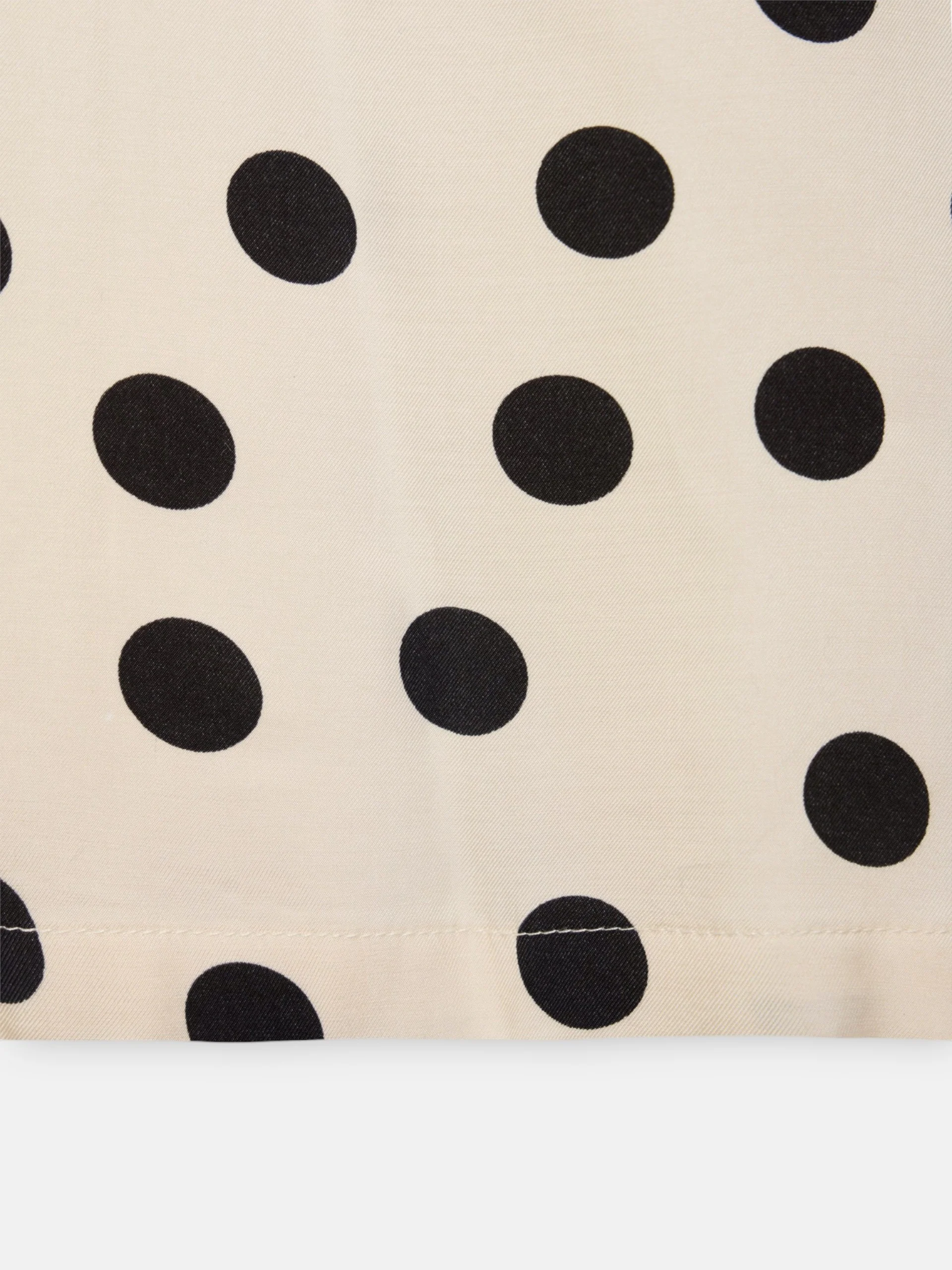 Pantalon vestir palazzo lunares negro - Image 9