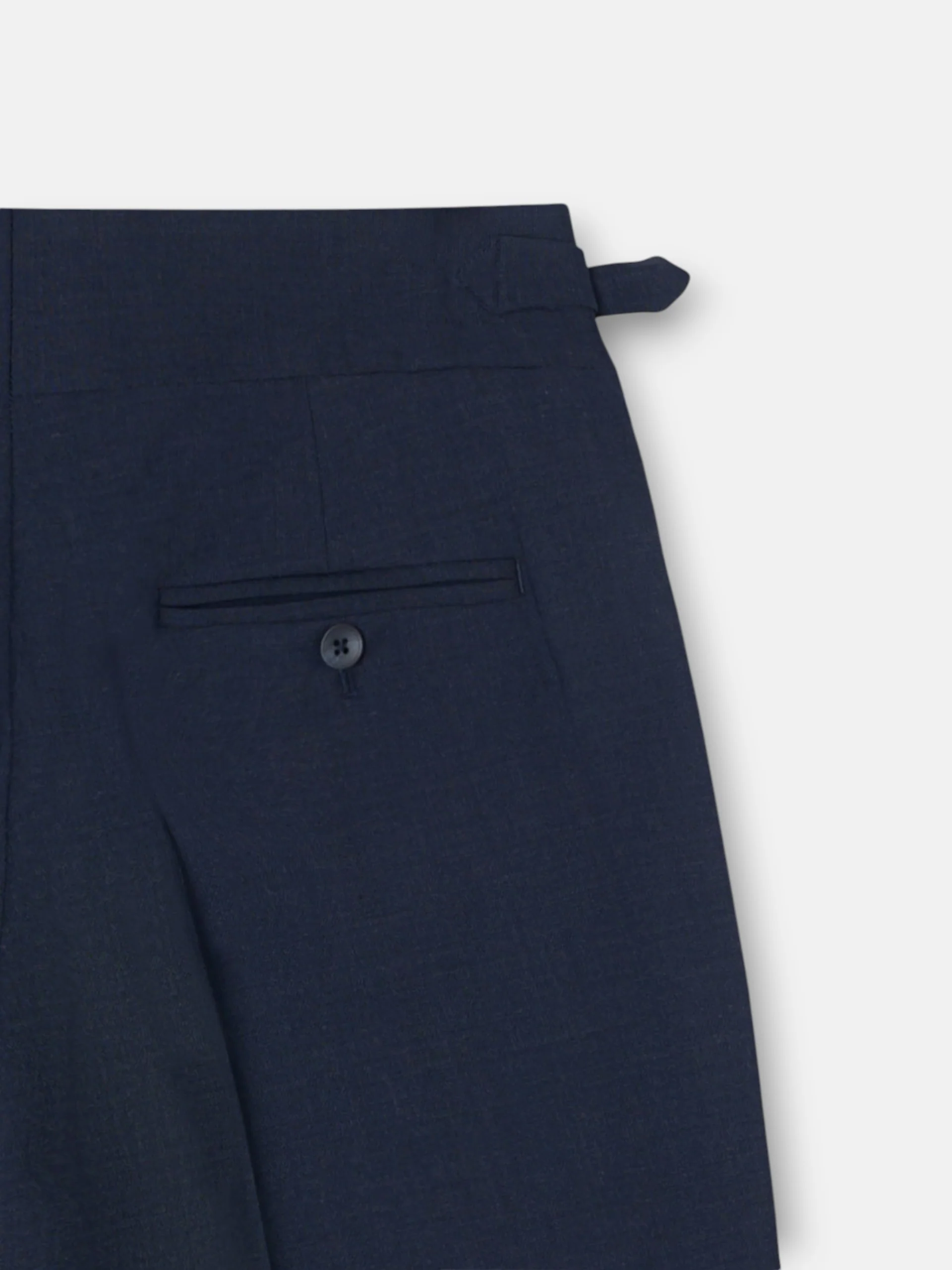 Pantalón vestir pinzas azul medio - Image 10