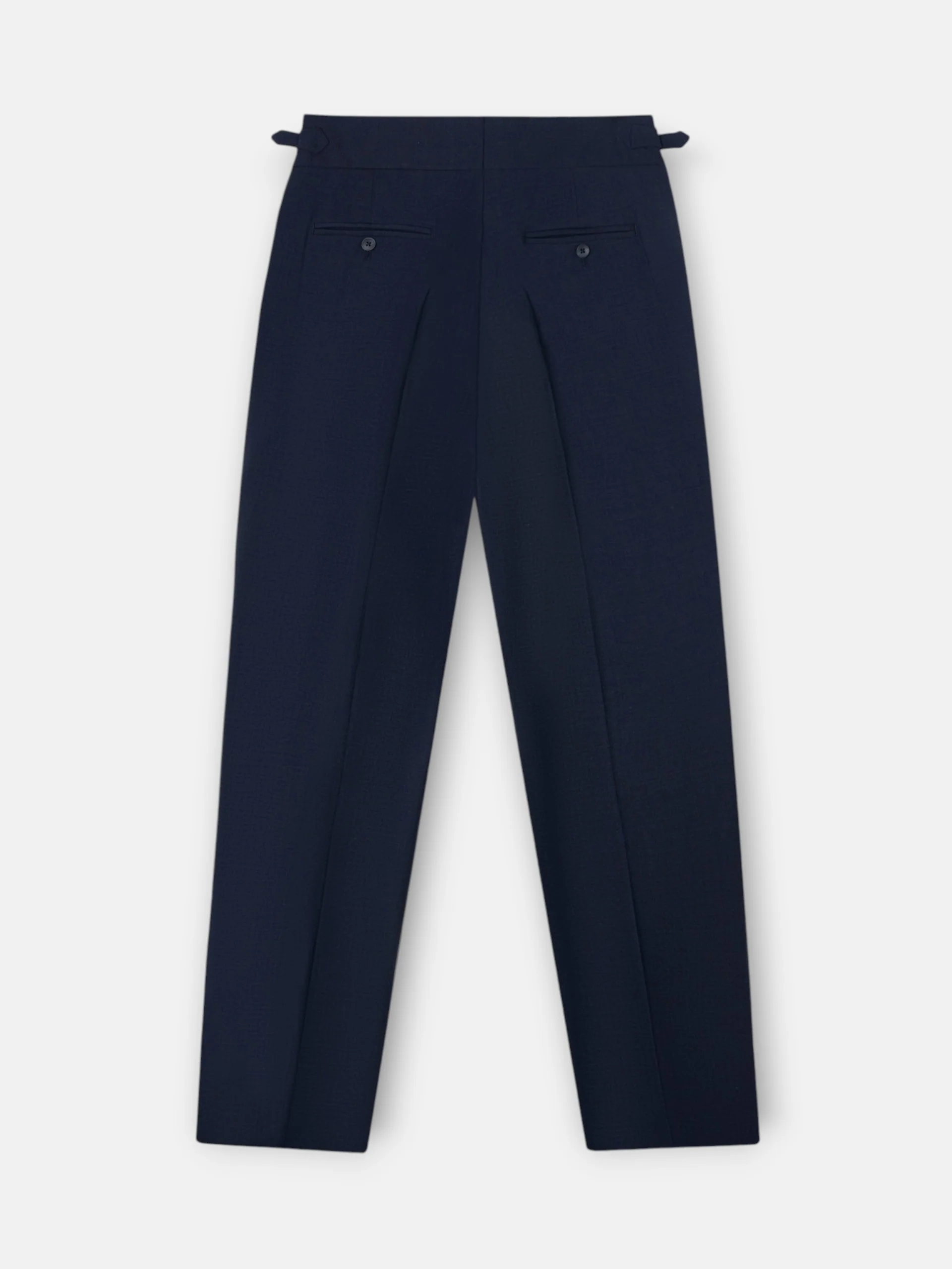 Pantalón vestir pinzas azul medio - Image 9