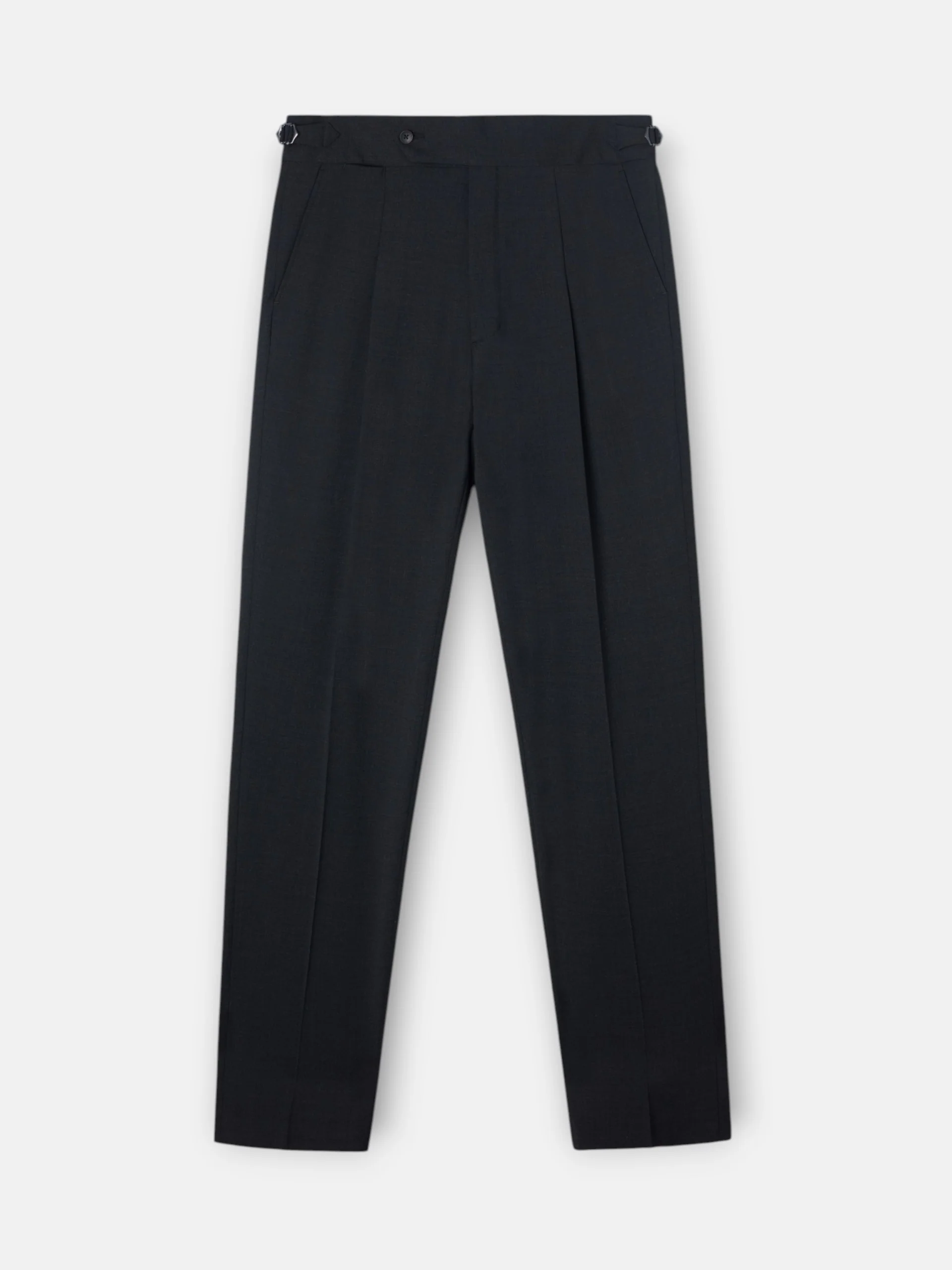 Pantalon vestir pinzas gris oscuro - Image 5
