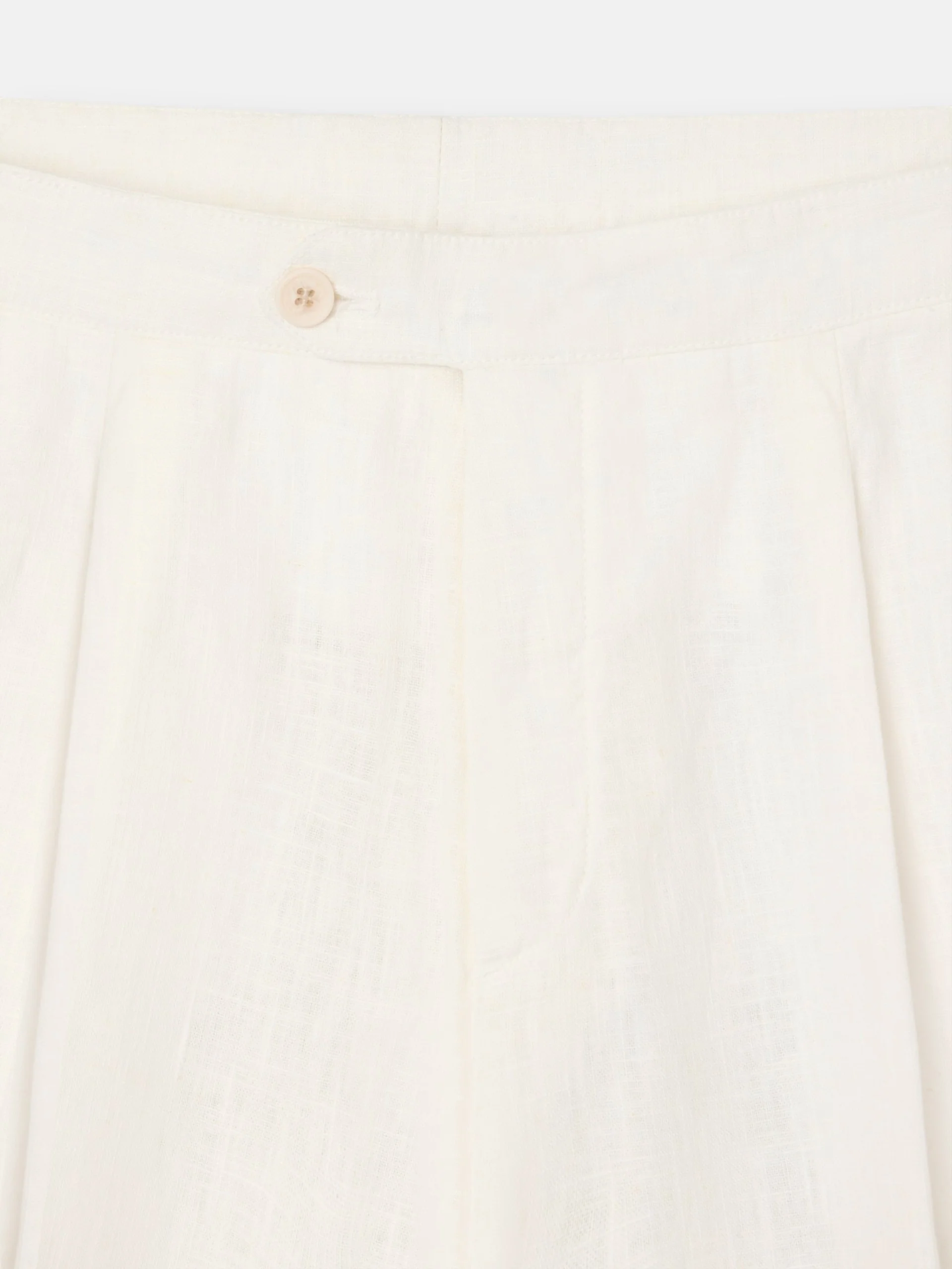 Pantalon unique pinzas beige - Image 2